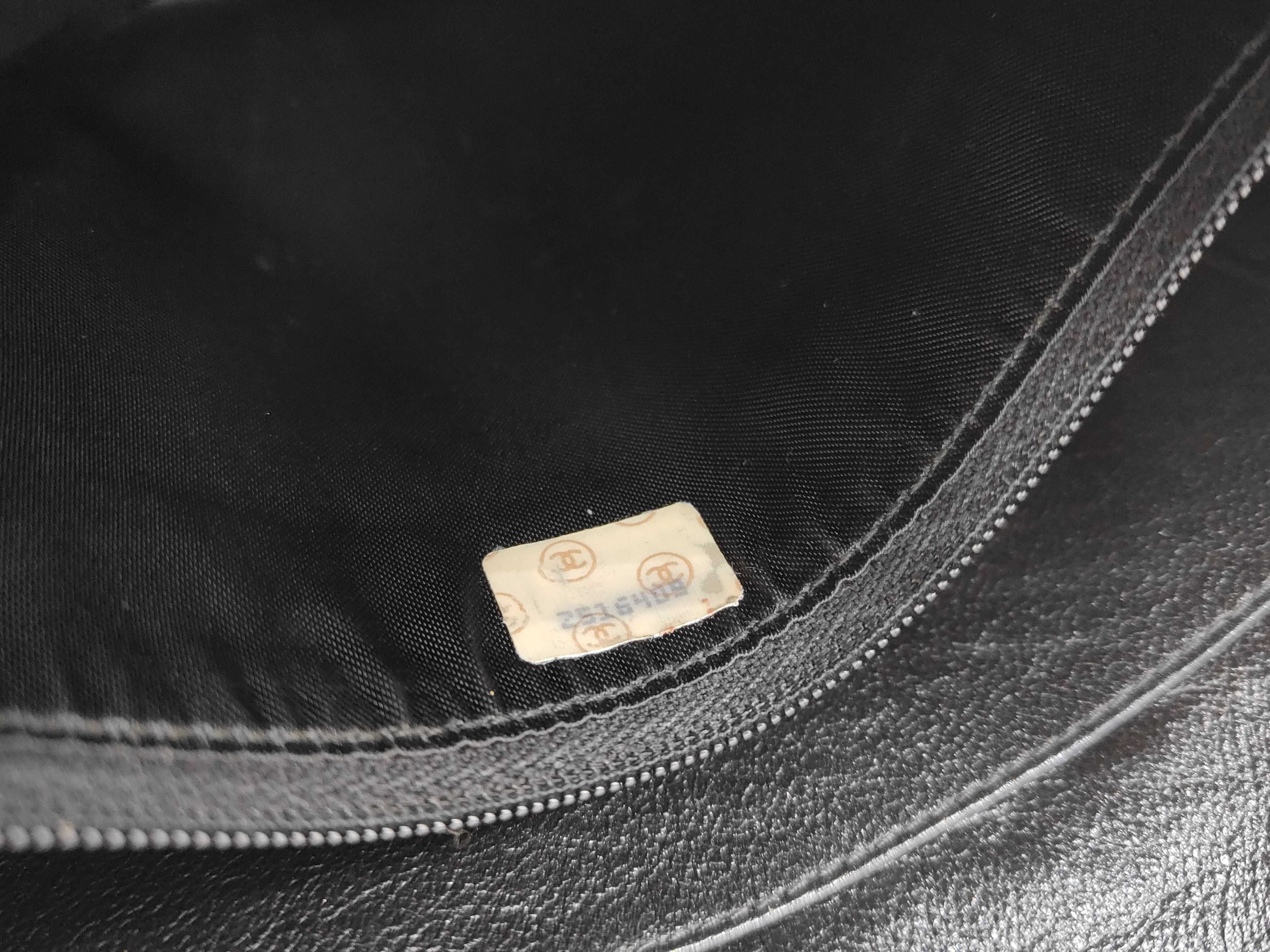 Lambskin Coco Mark Fringe Chain Shoulder Bag — view 10