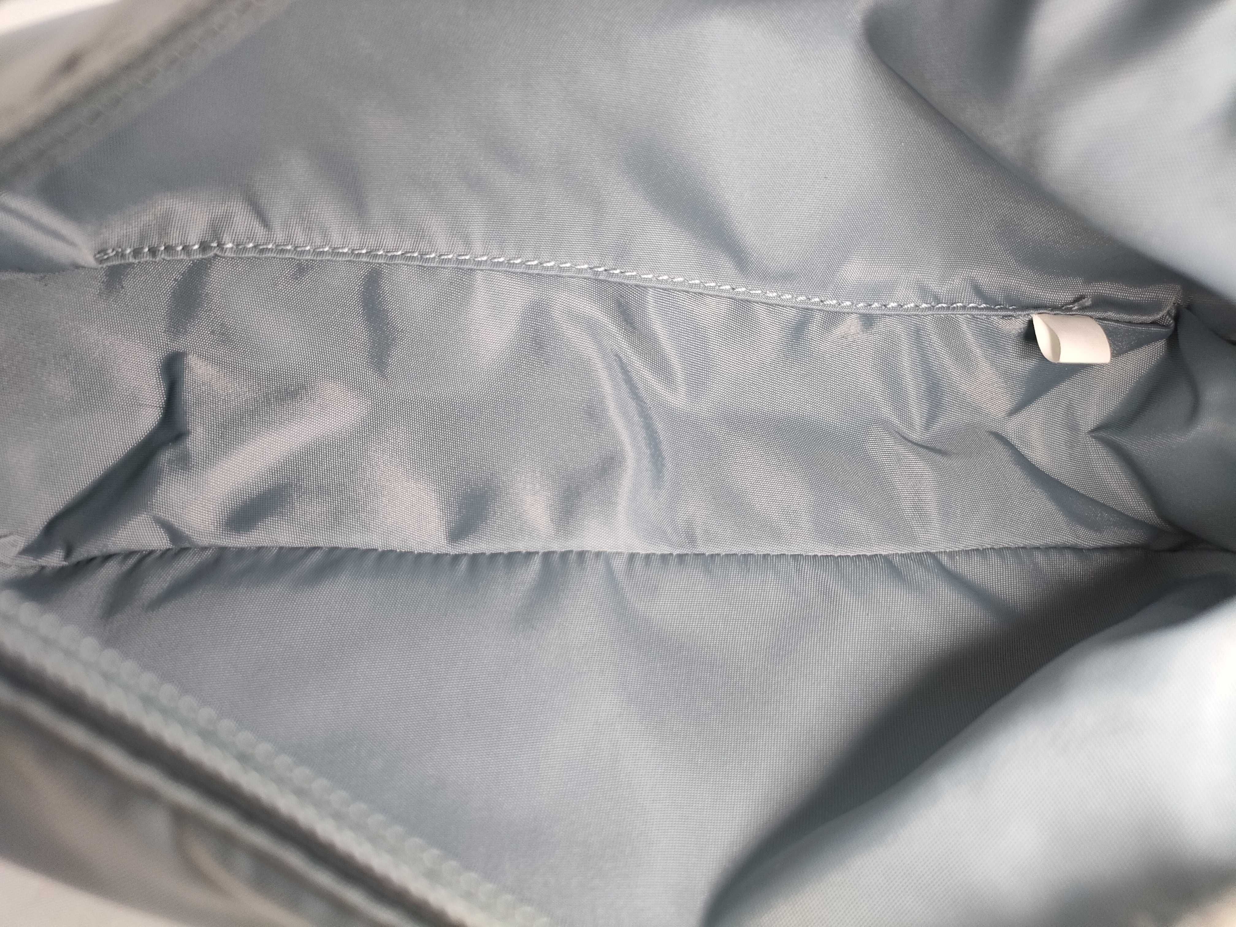 Nylon Prada Accessory Pouch VELA (Nylon) / Blue Gray Handbag — view 10