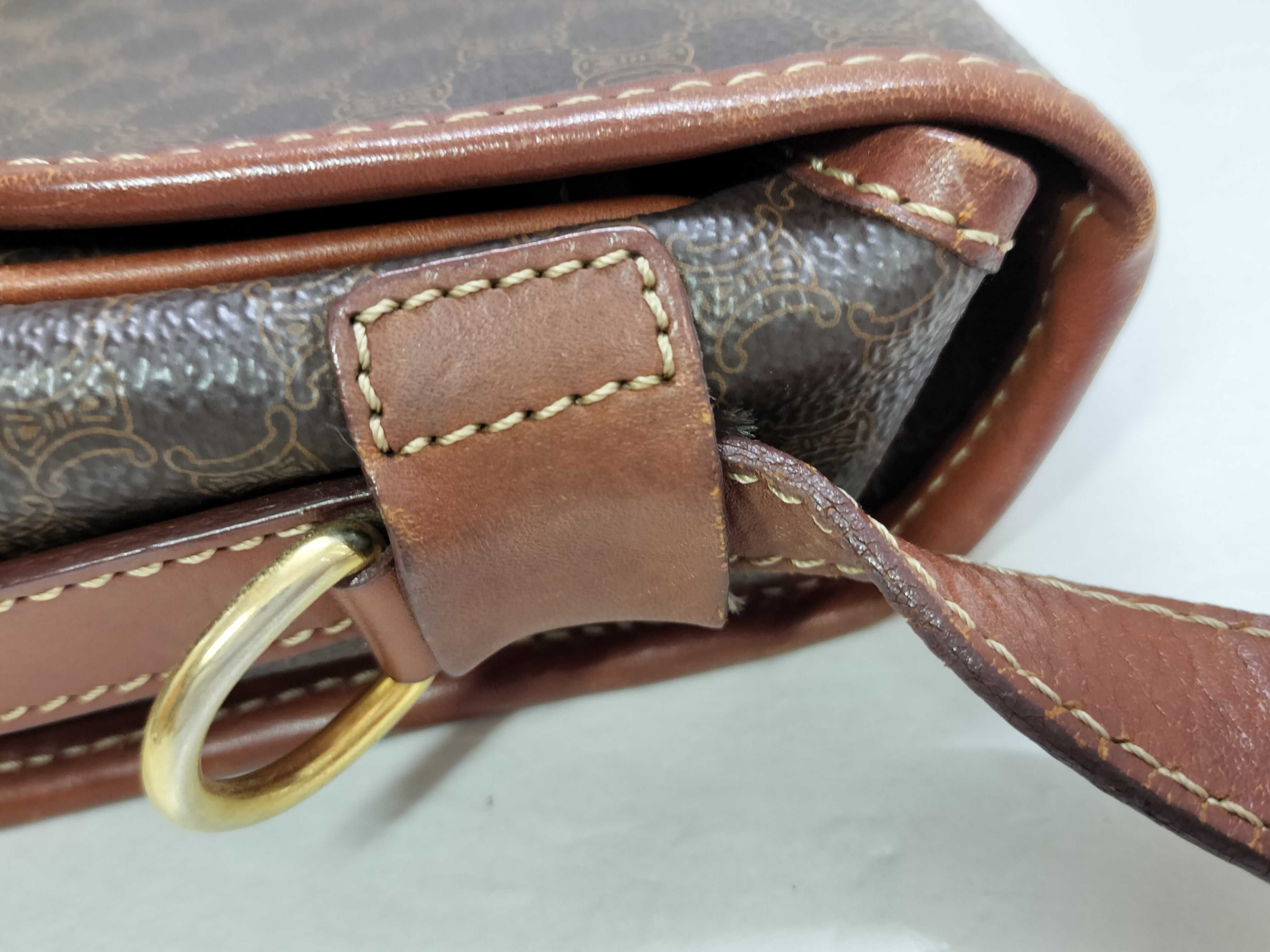 Macadam shoulder bag gold hardware shoulder bag — view 5