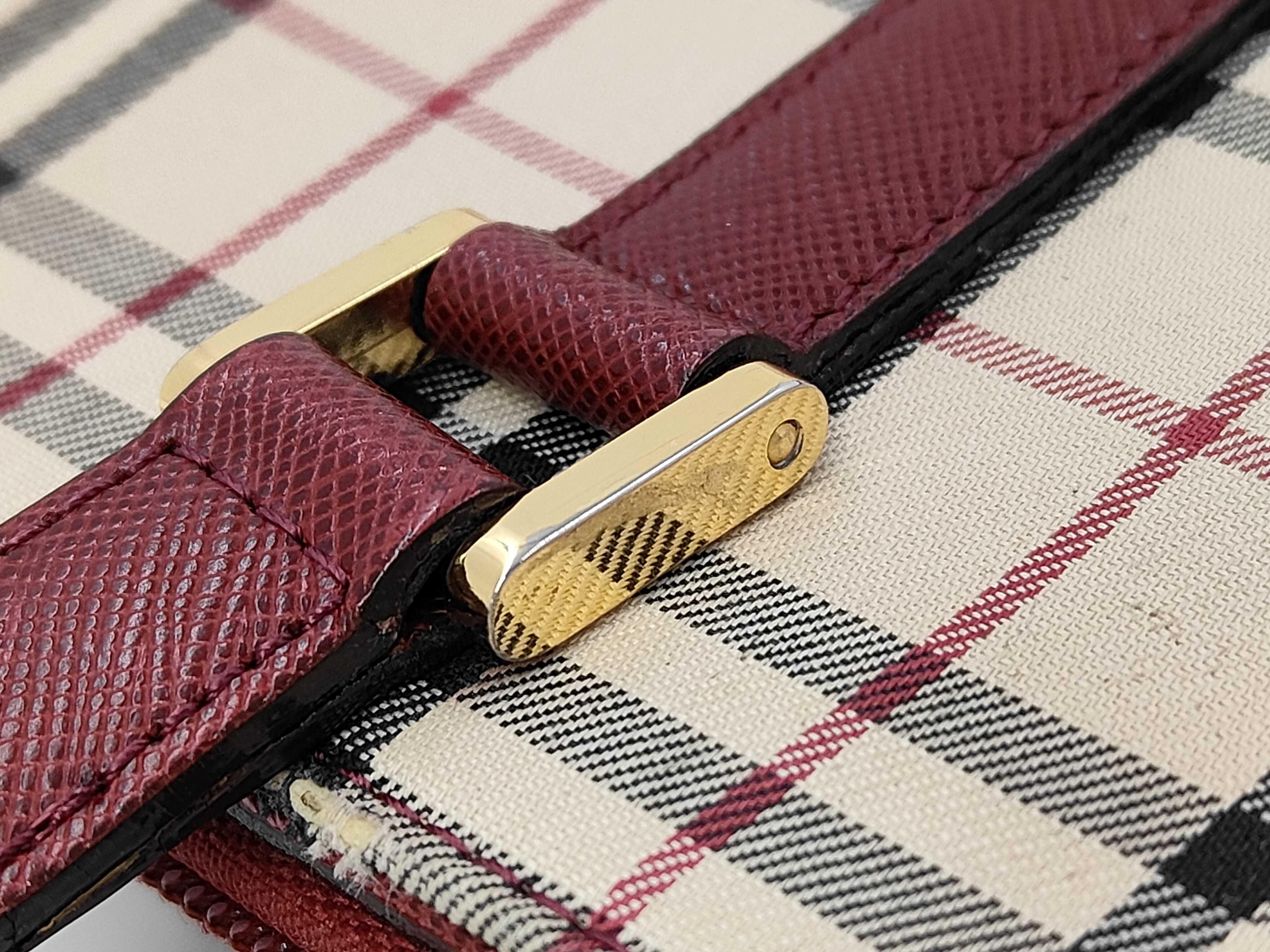 Check Handbag Tote Bag — view 5