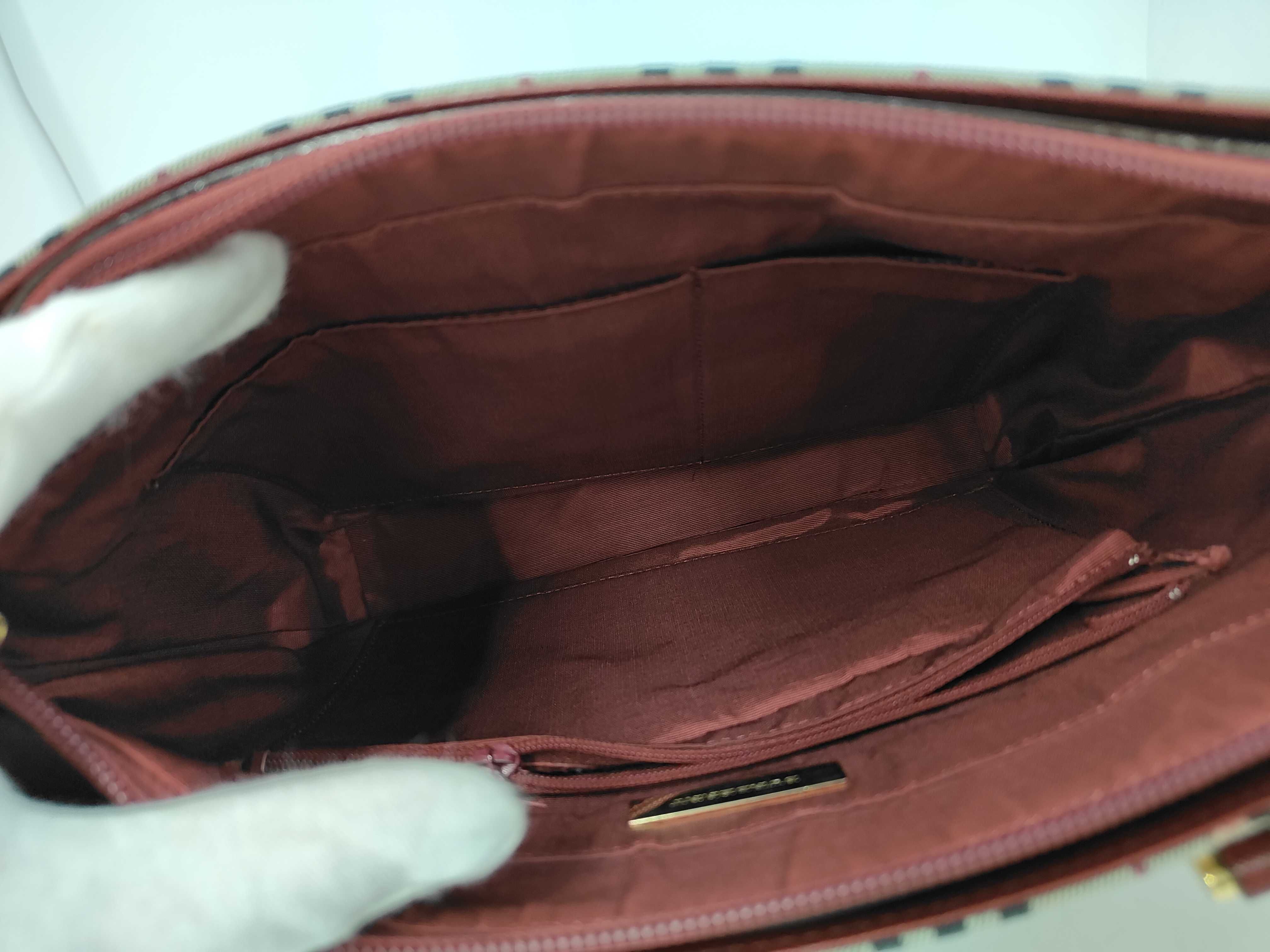 Check Handbag Tote Bag — view 8