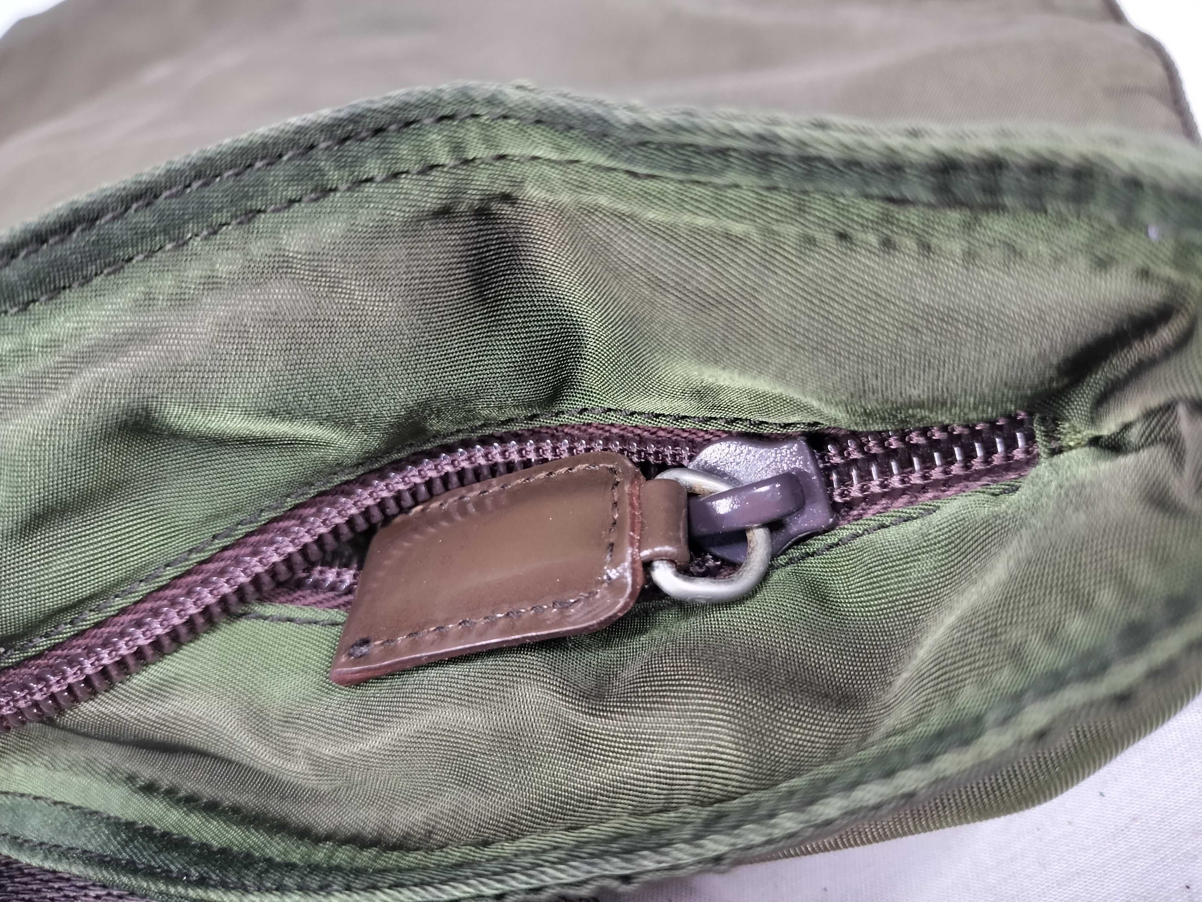 Nylon Prada Tote Bag Khaki Tote Bag — view 14
