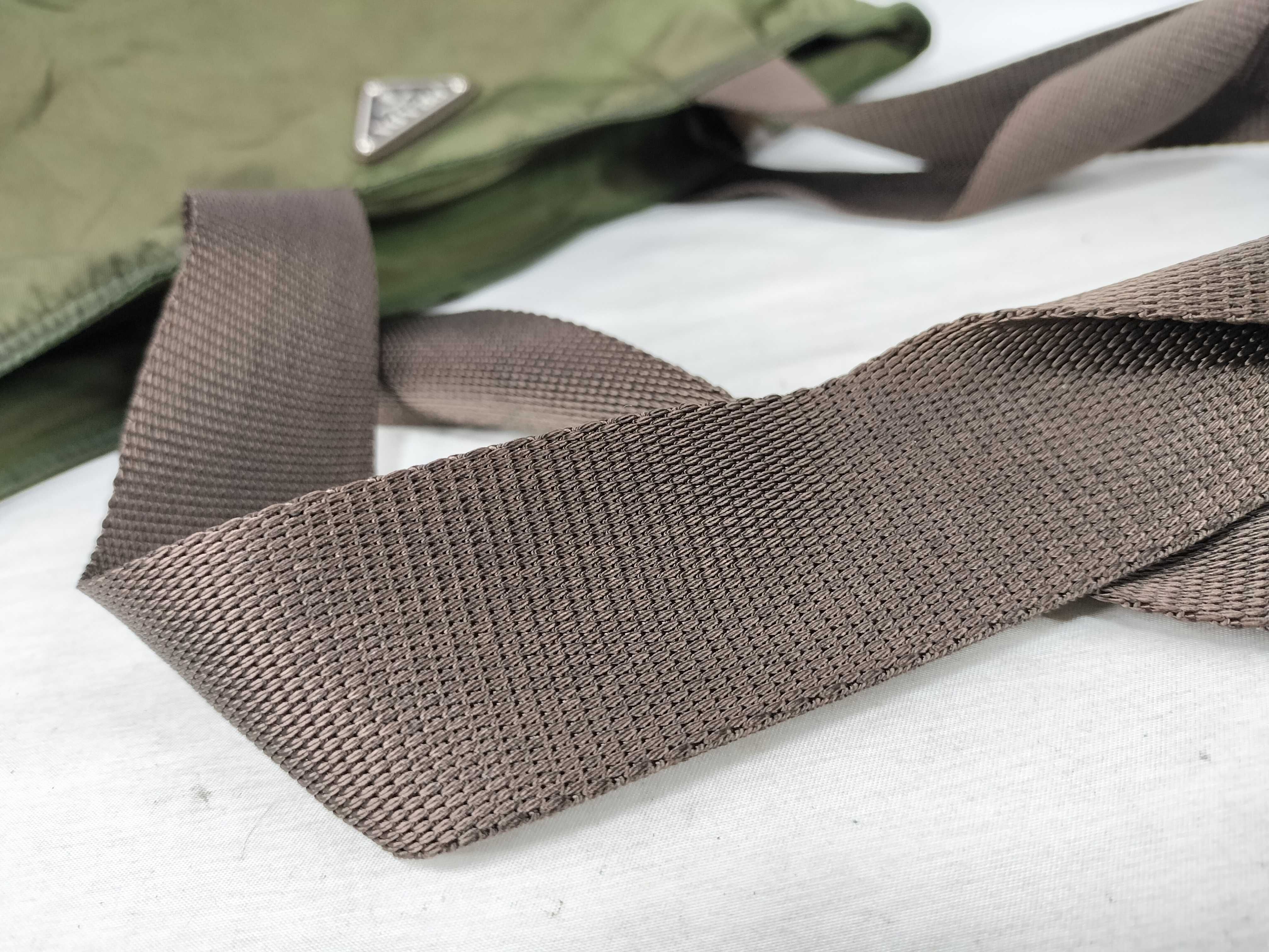 Nylon Prada Tote Bag Khaki Tote Bag — view 4