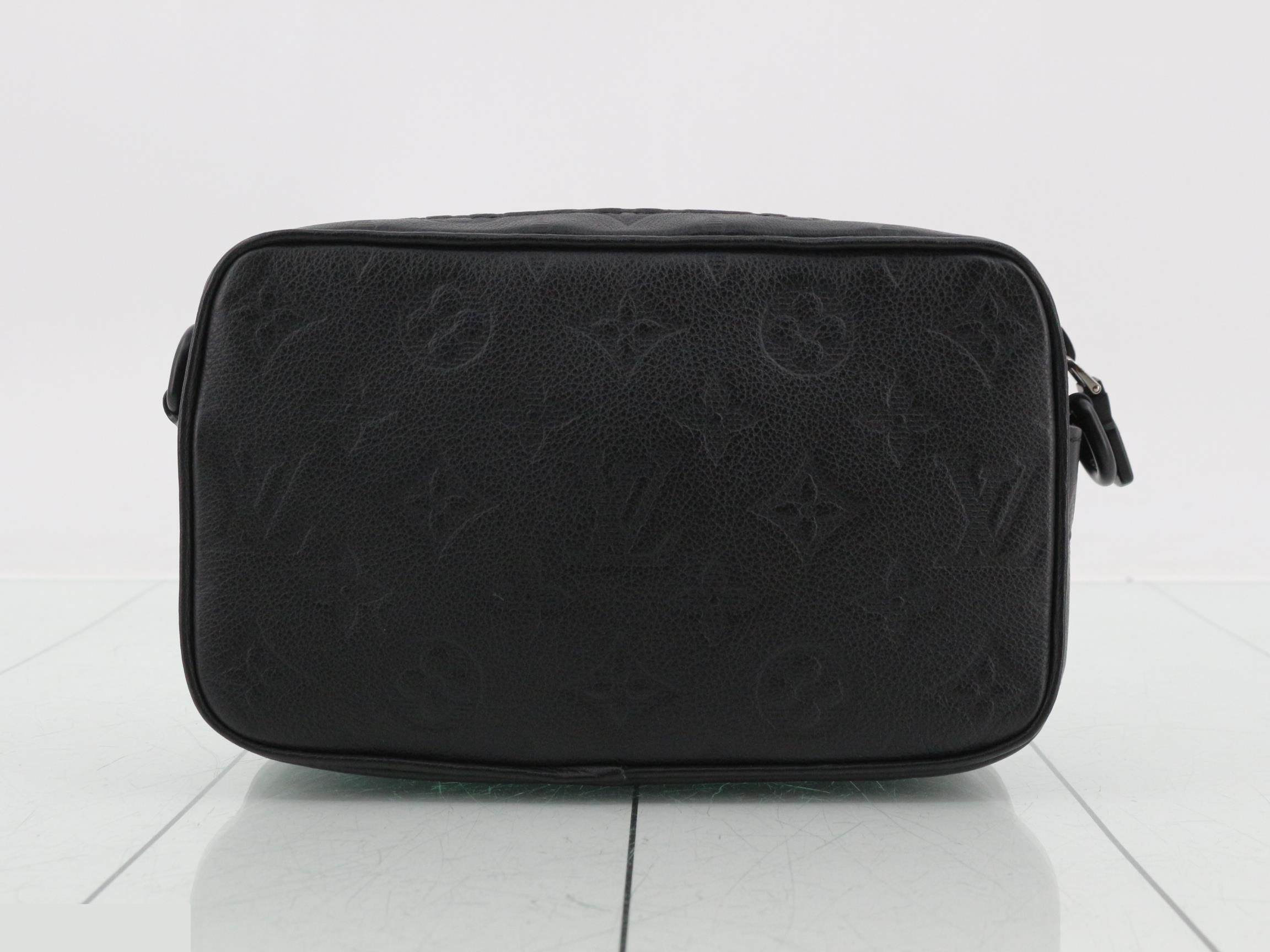Monogram Leather Shoulder Bag with RFID — view 2