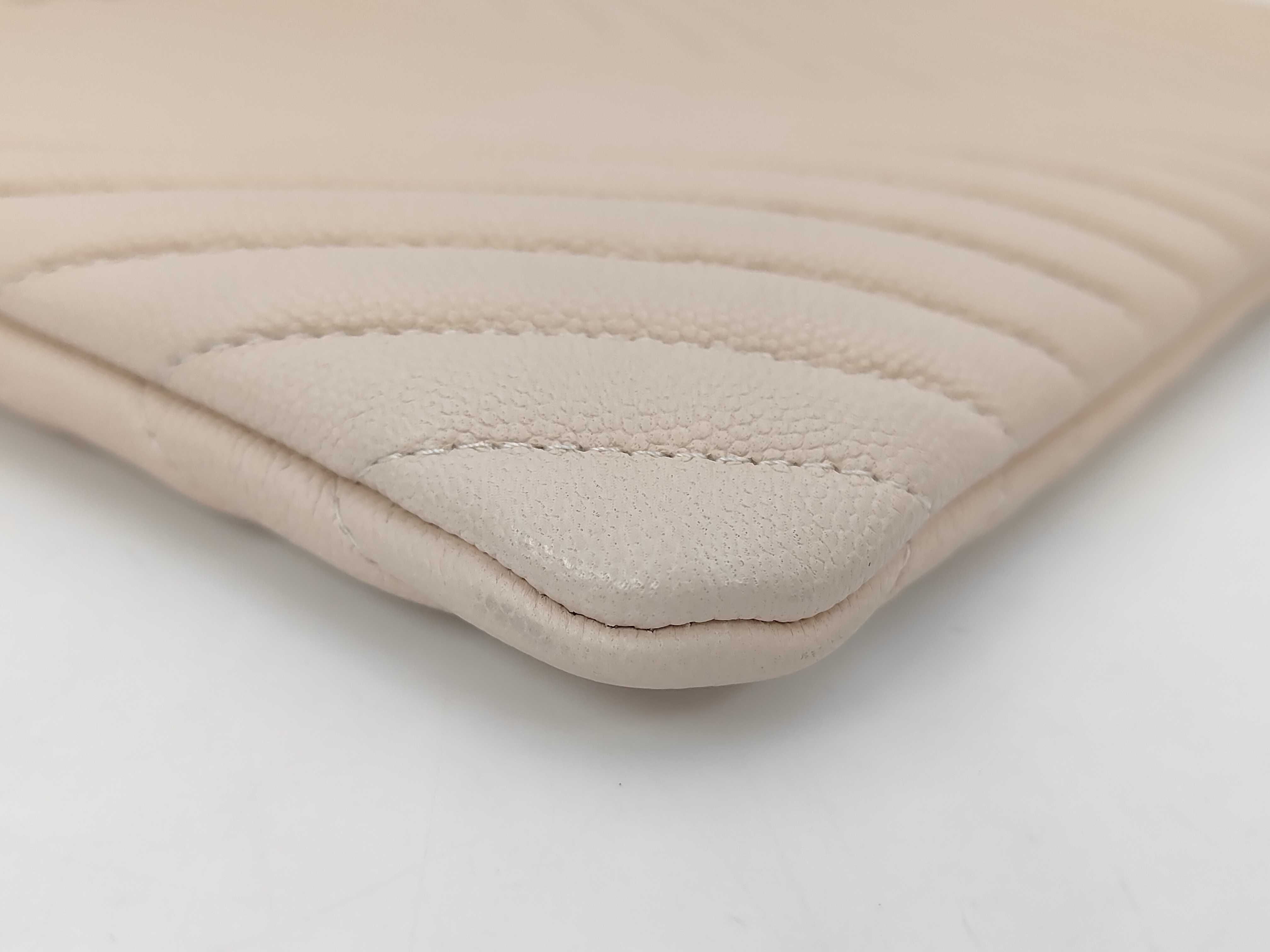 Matelassé Caviar Skin Clutch Pouch Clutch Bag — view 3