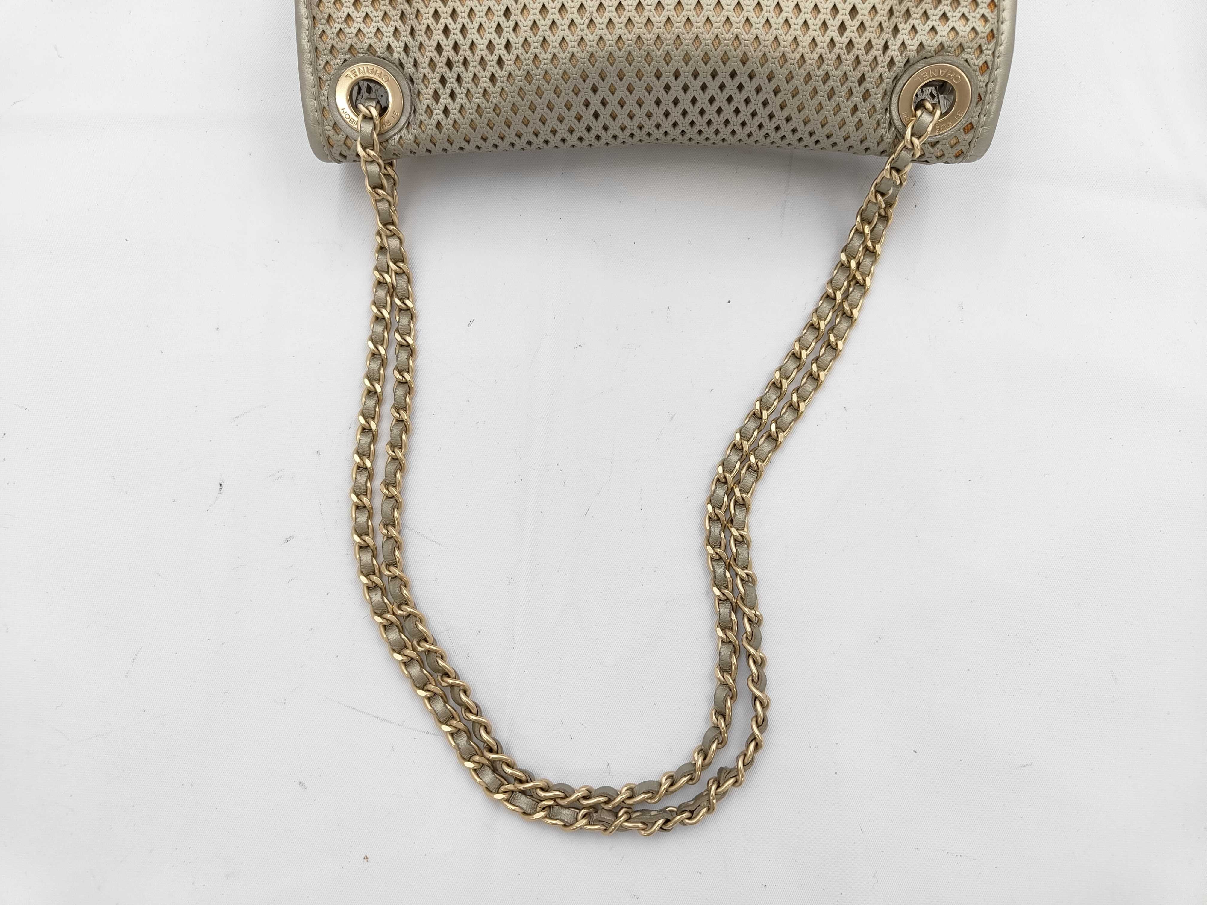 French Riviera Perforated Shoulder Bag — view 3