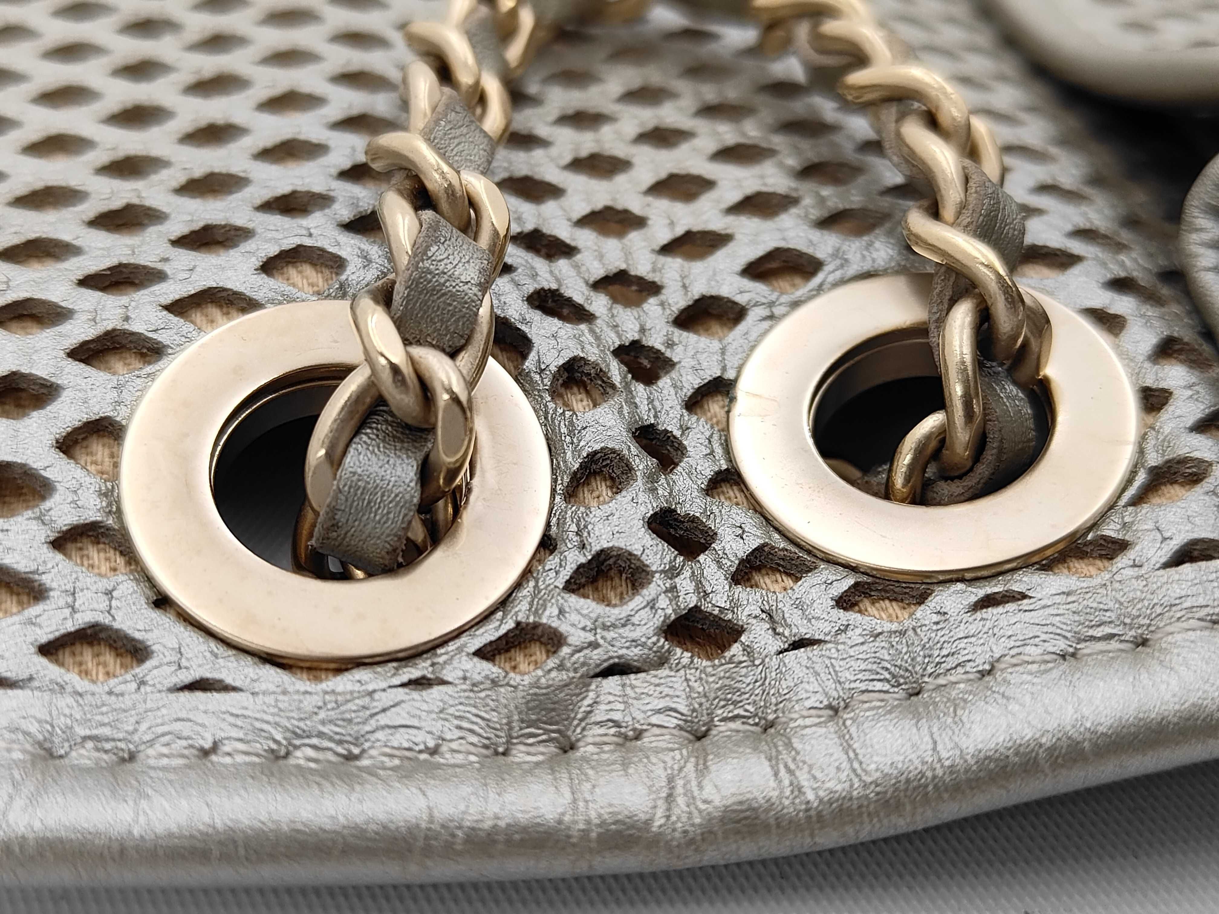 French Riviera Perforated Shoulder Bag — view 7