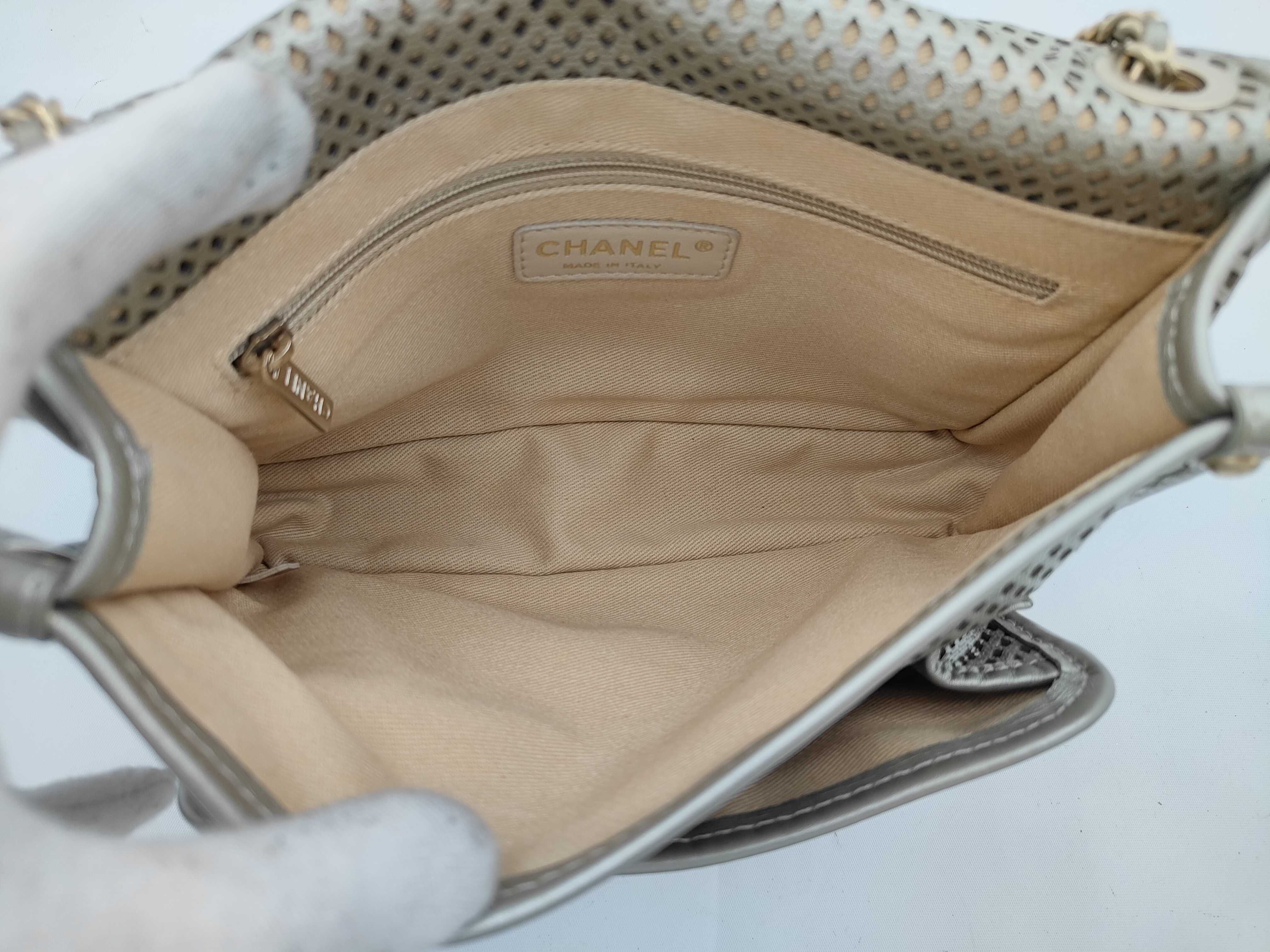 French Riviera Perforated Shoulder Bag — view 9