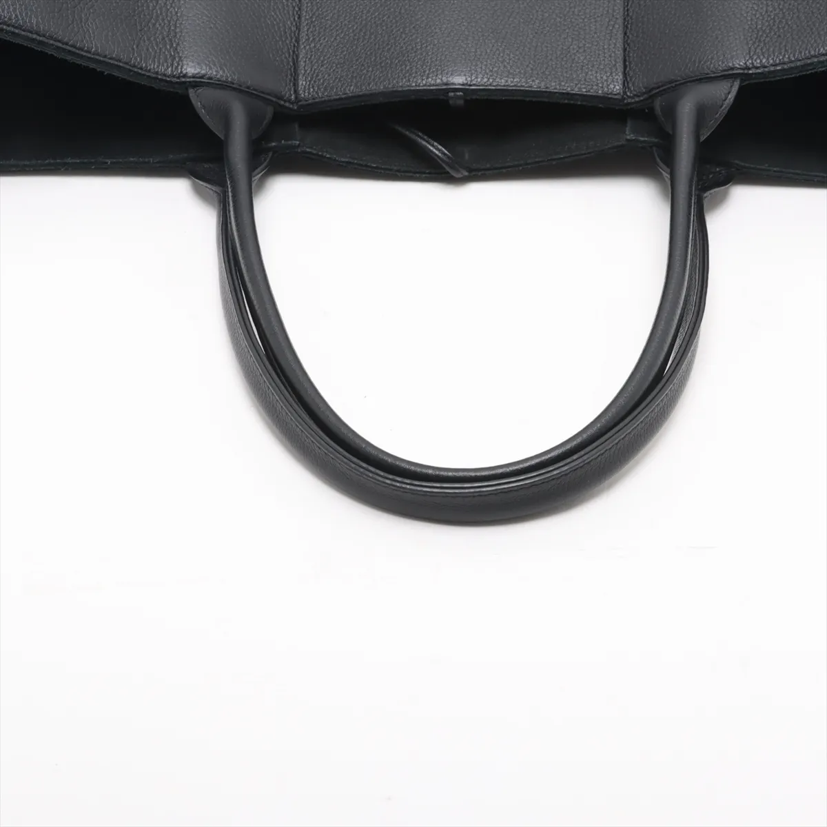 Maxi Intrecciato The Arcotote Leather Tote Bag Black — view 5