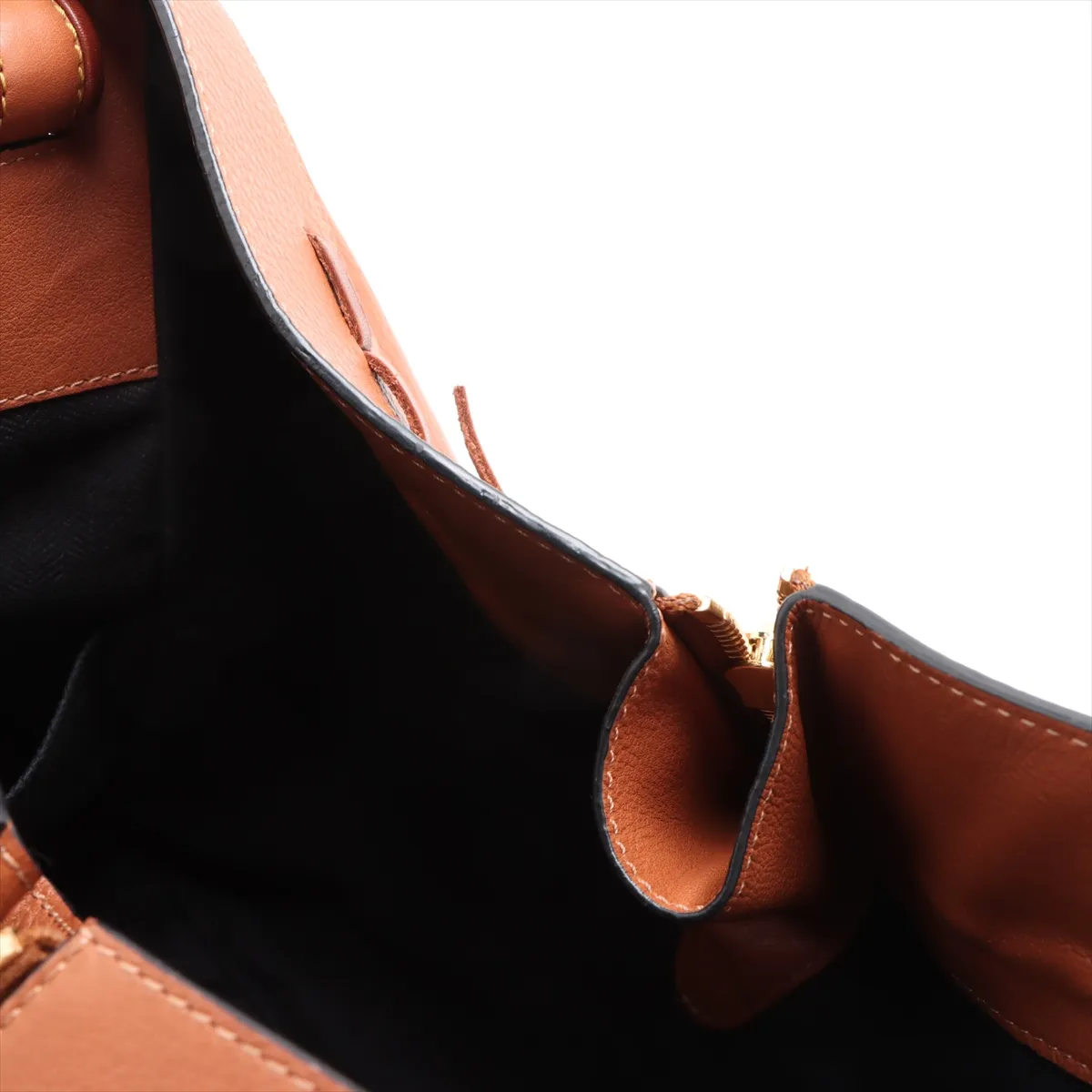 Hammock Small Leather 2WAY Handbag Brown — view 12