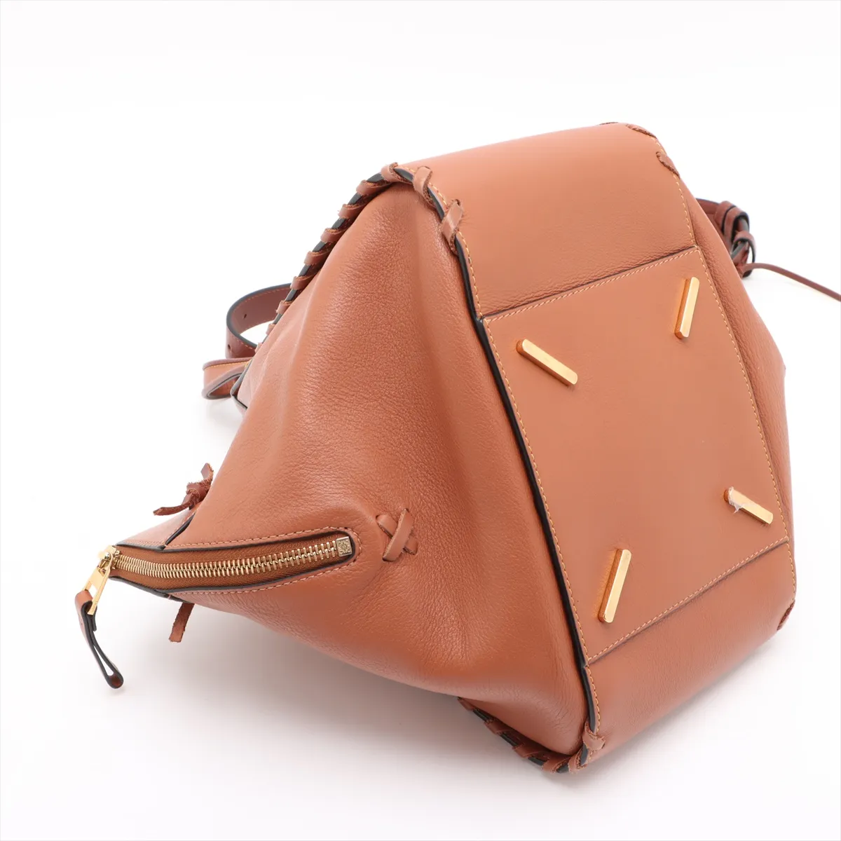 Hammock Small Leather 2WAY Handbag Brown — view 4