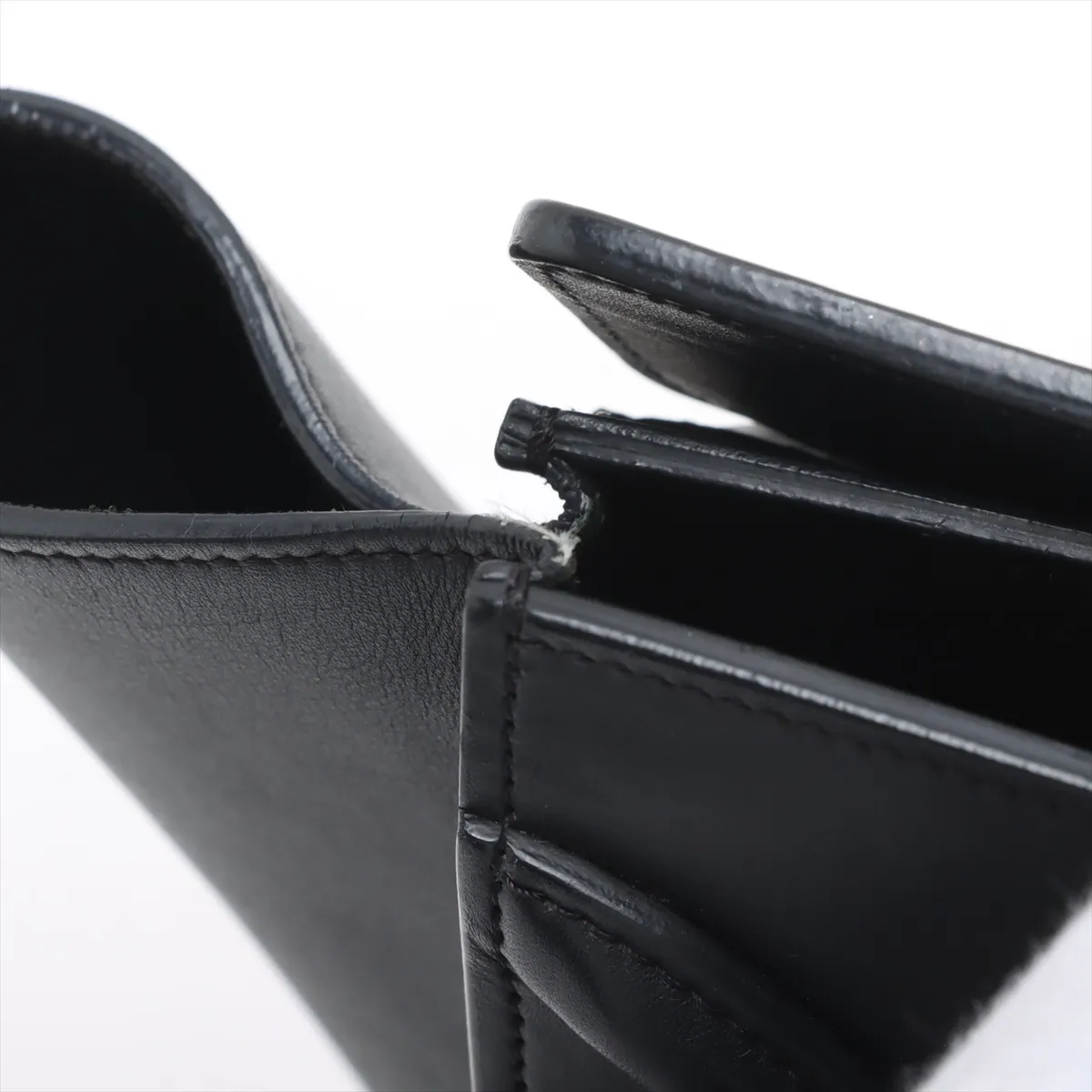 Luggage Micro Shopper Leather Handbag Black — view 13
