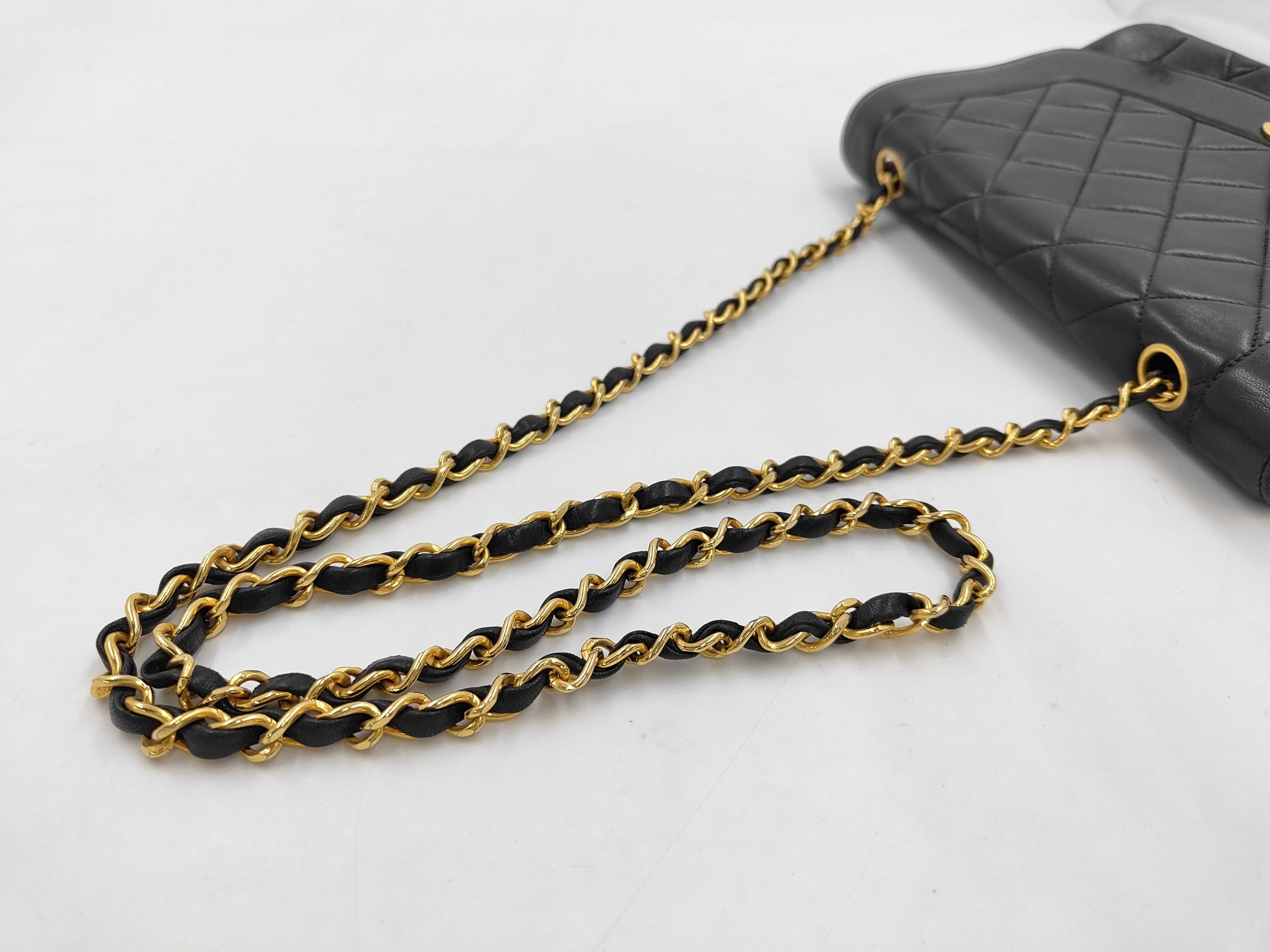 Matelassé Diana Flap Chain Shoulder Bag — view 6
