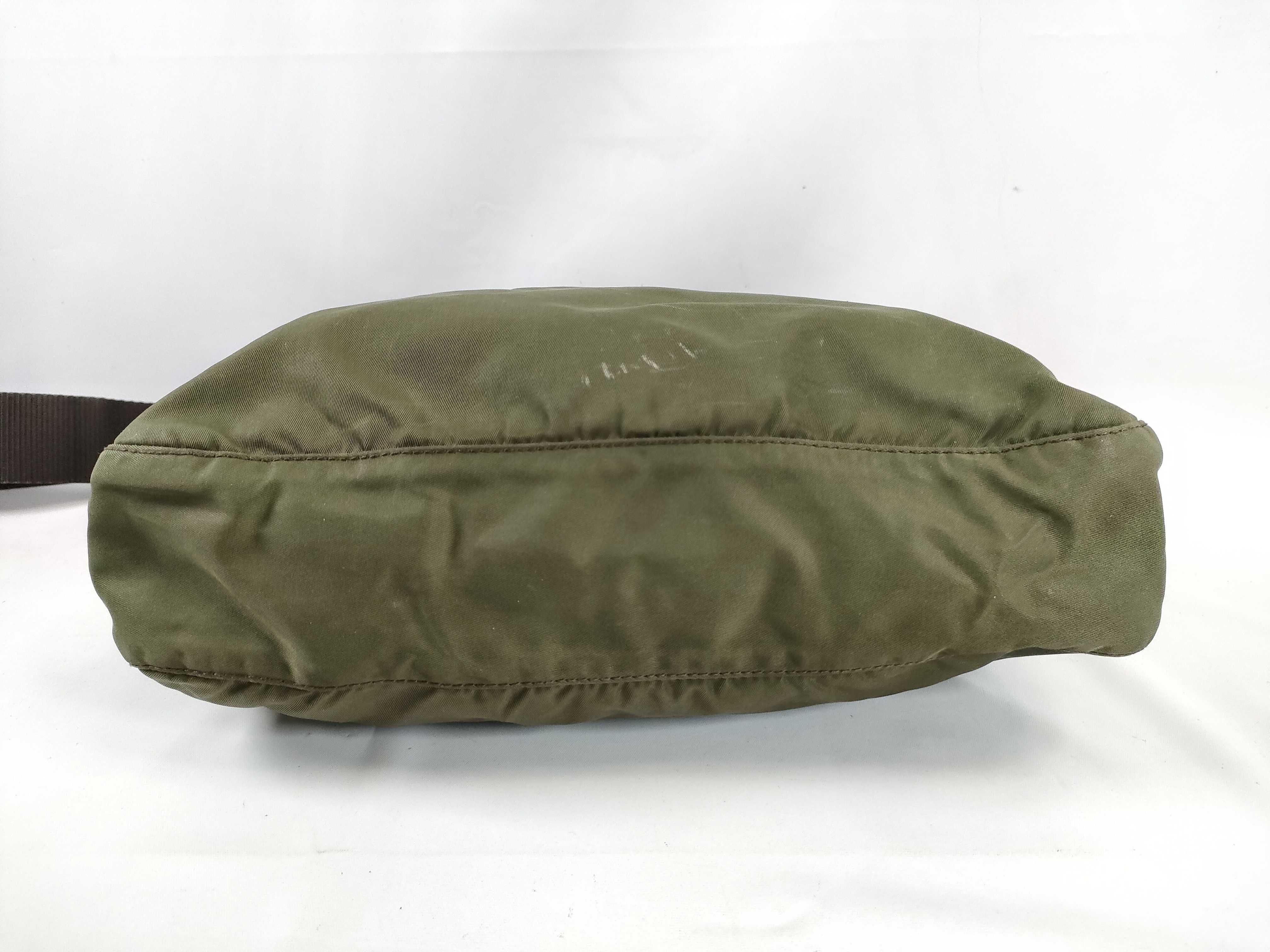 Nylon Shoulder Bag, Khaki Shoulder Bag — view 7