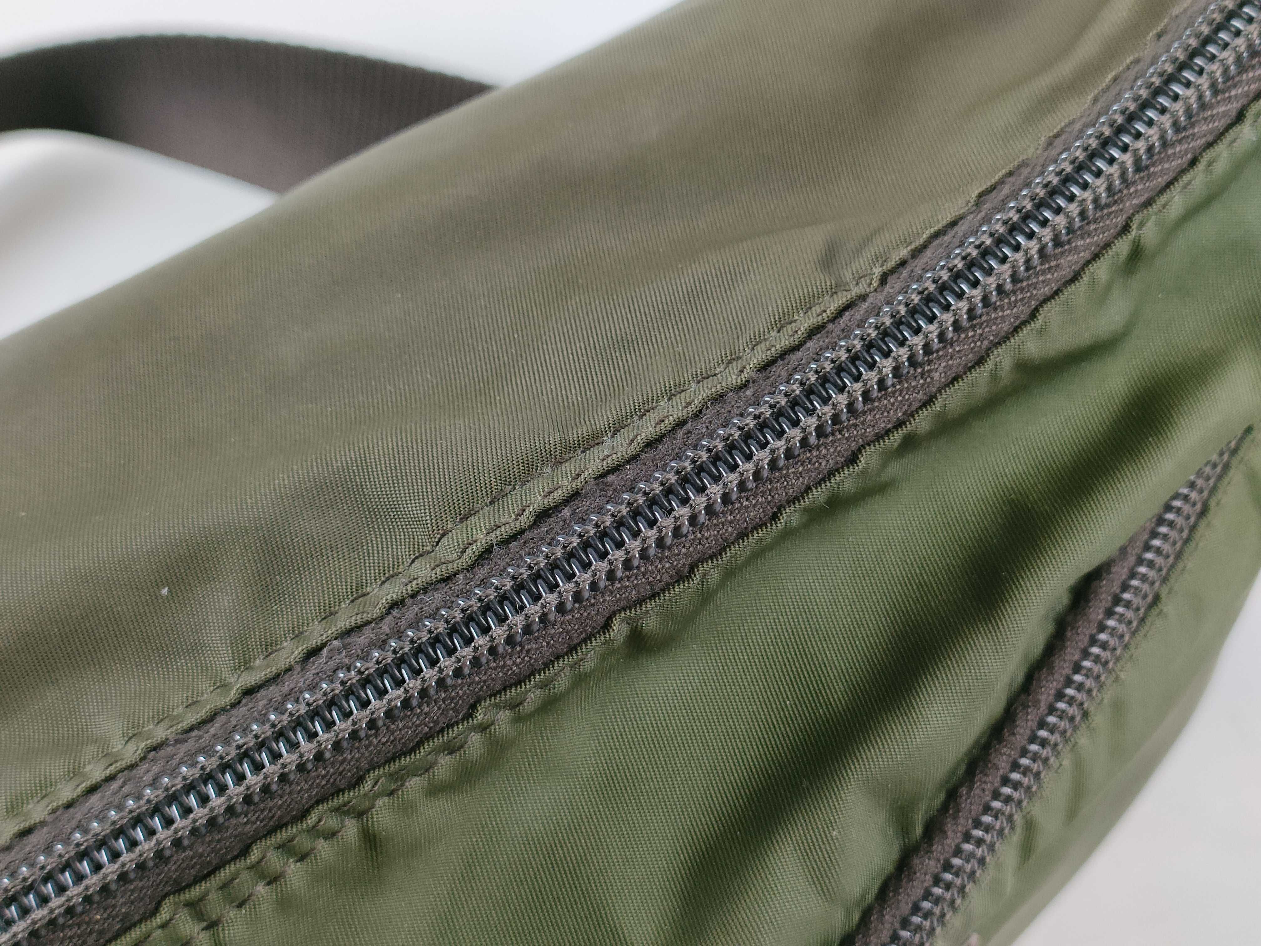 Nylon Shoulder Bag, Khaki Shoulder Bag — view 9