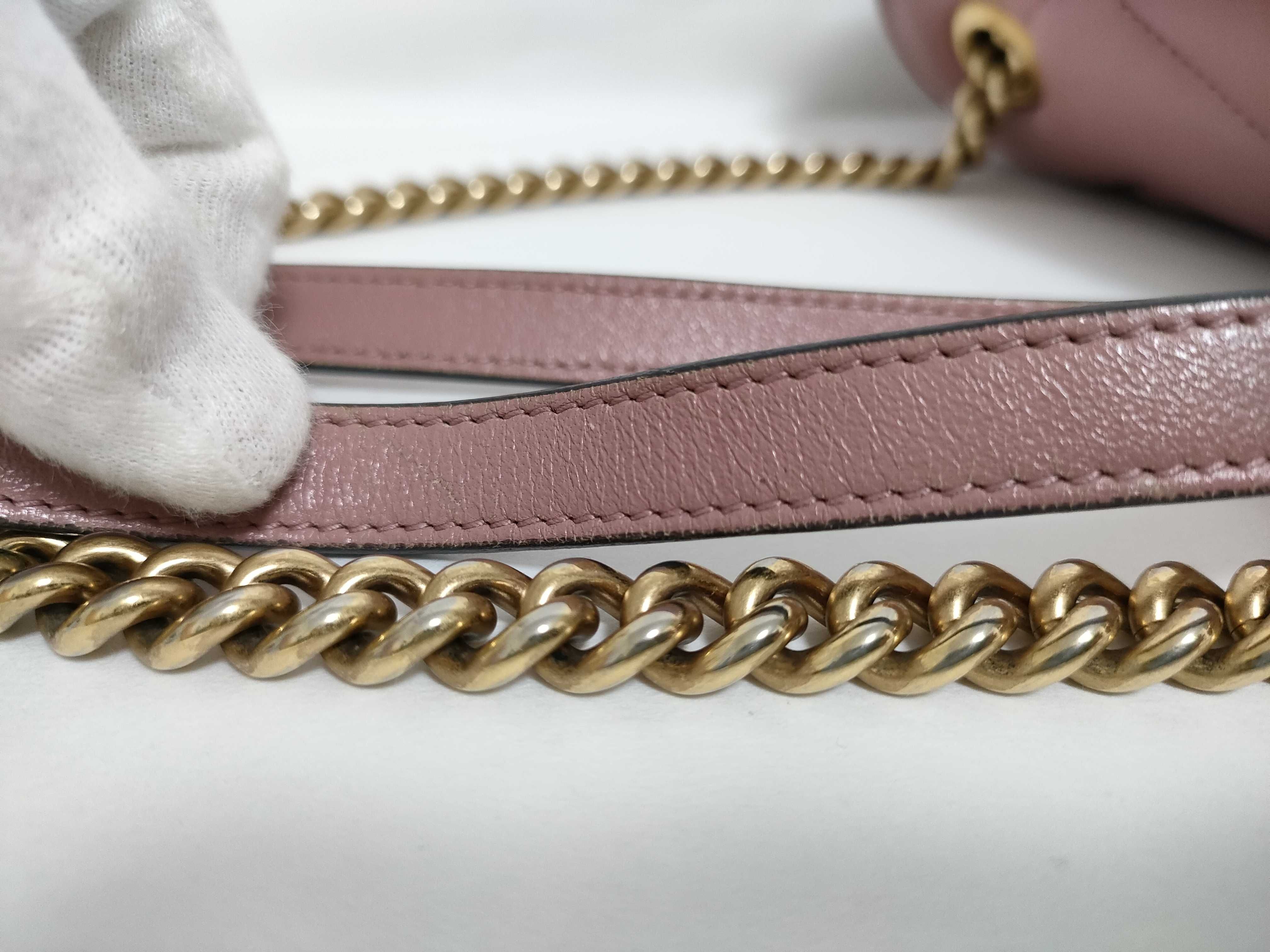 GG Marmont Quilted Chain Shoulder Bag — view 4