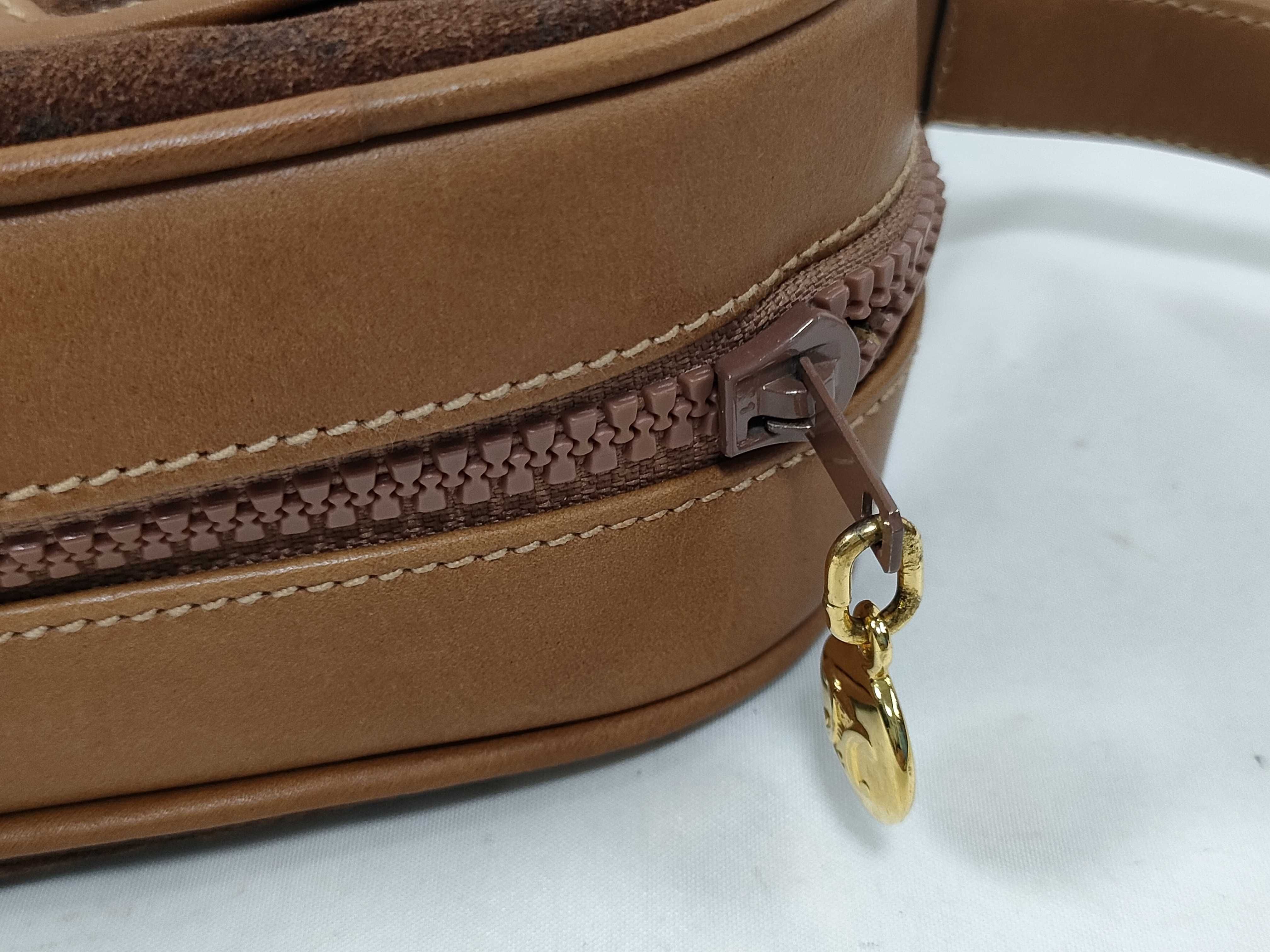 Brown Suede Vintage Shoulder Bag — view 10