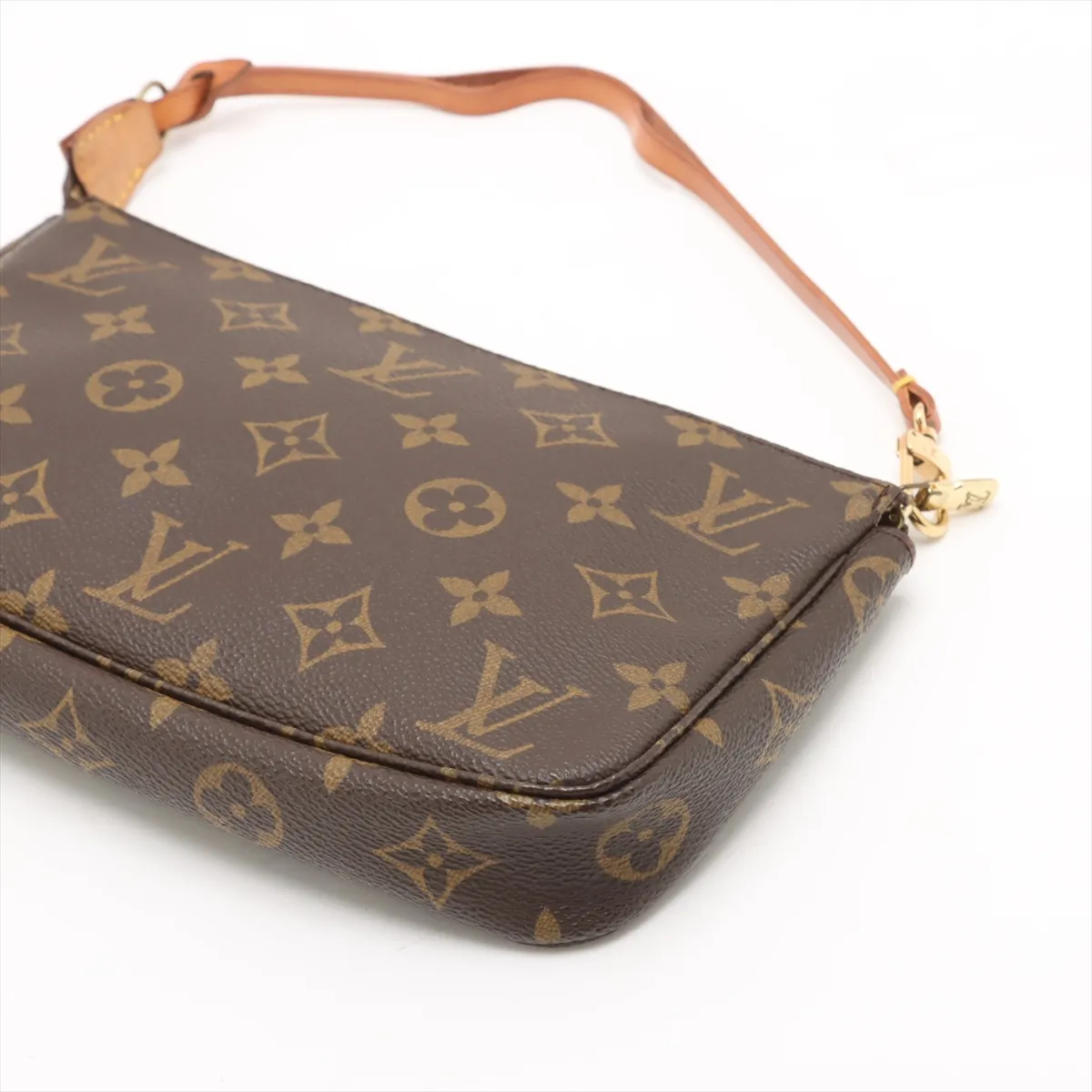 Monogram Pochette Accessory M51980 AR0936 Brown — view 3