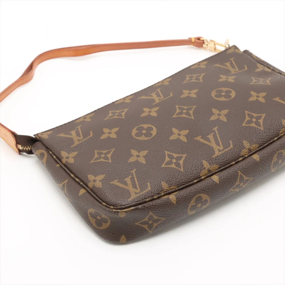 Monogram Pochette Accessory M51980 AR0936 Brown — view 4