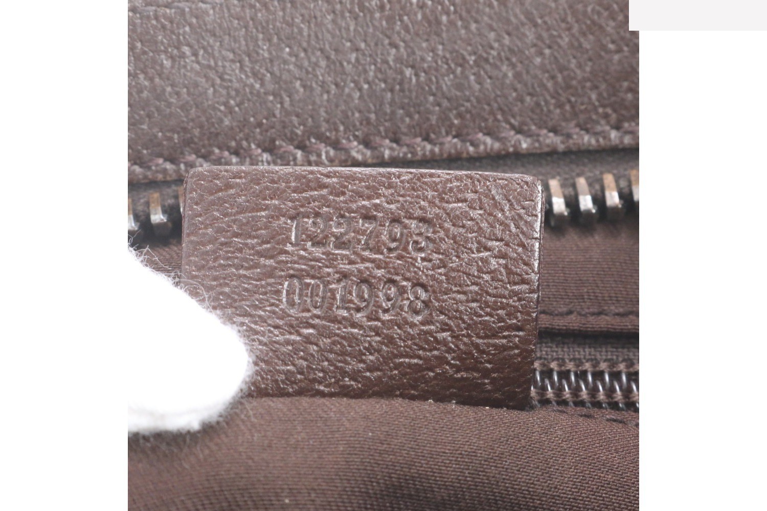 GG Canvas 122793 Leather Shoulder Bag — view 9