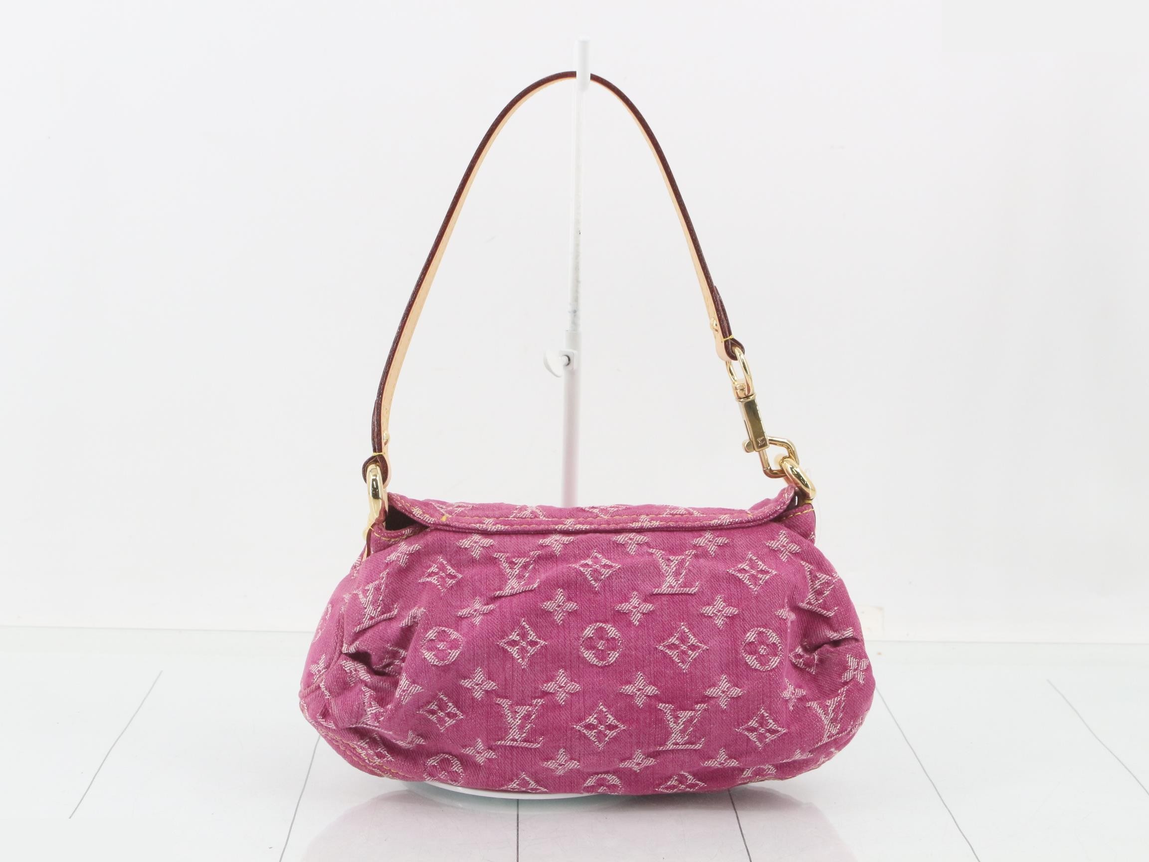 Mini Pretty Monogram Denim — view 2