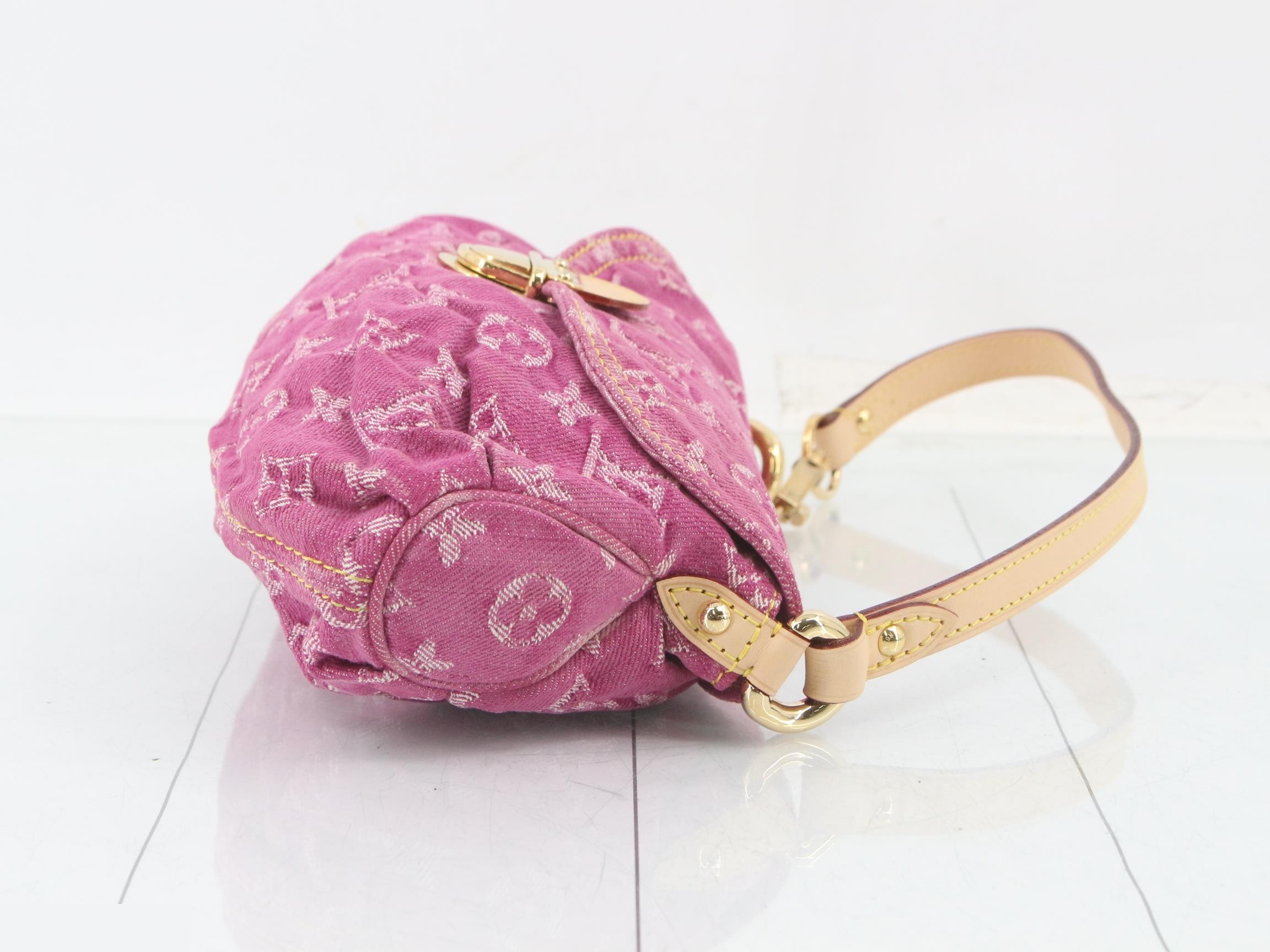 Mini Pretty Monogram Denim — view 3