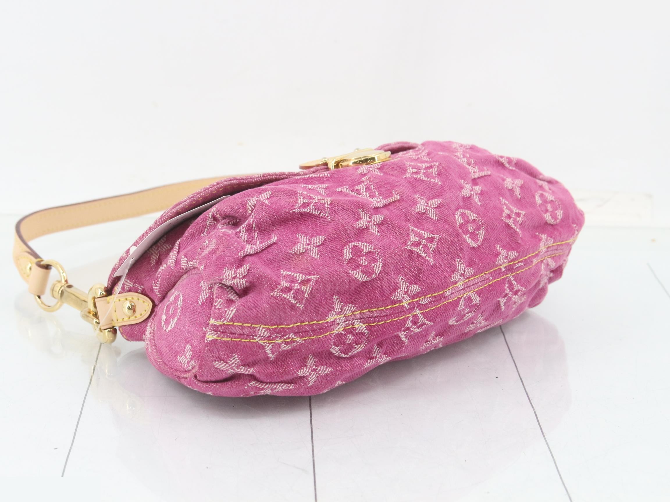 Mini Pretty Monogram Denim — view 5