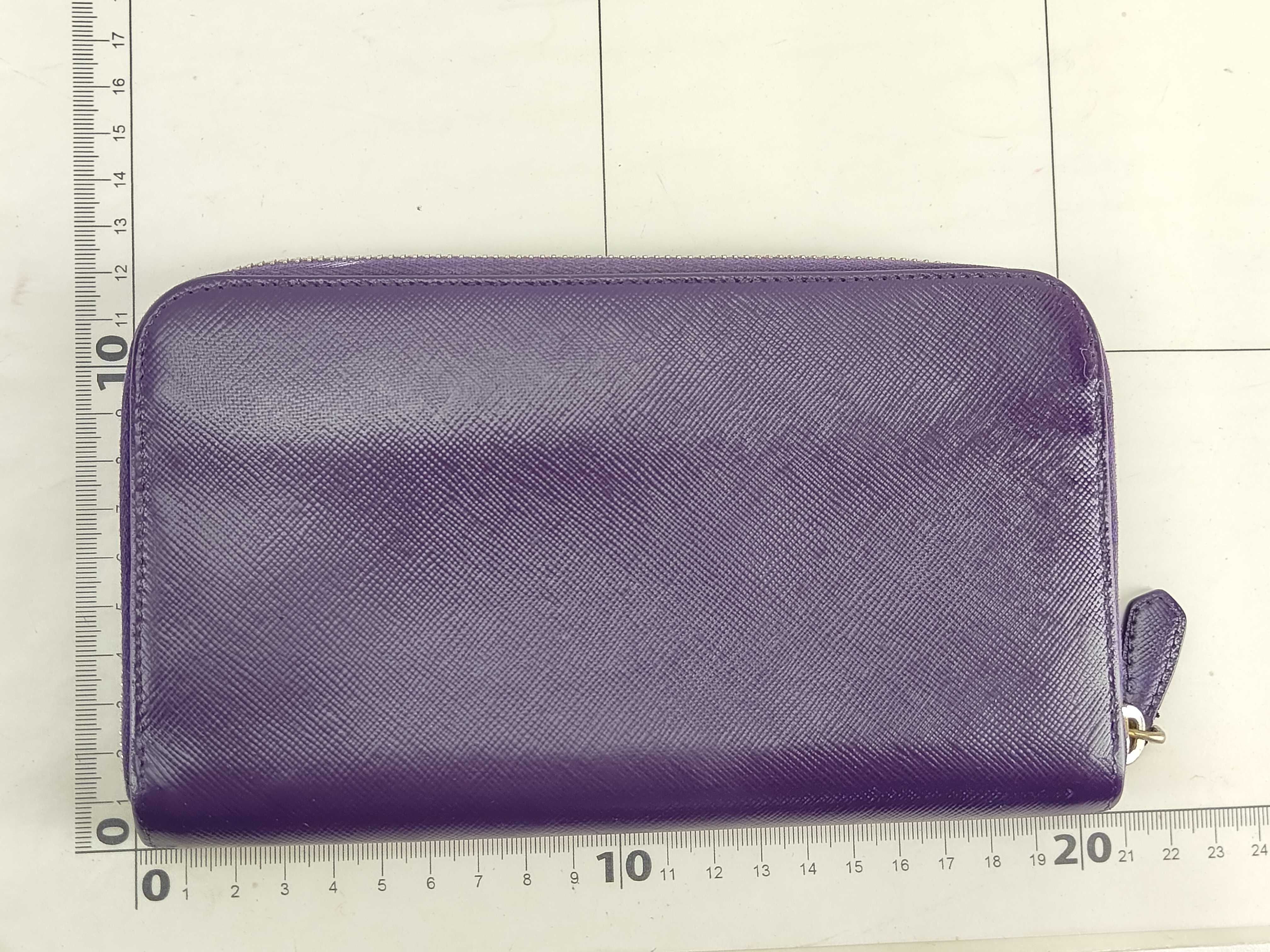 Saffiano Long Wallet Viola — view 2