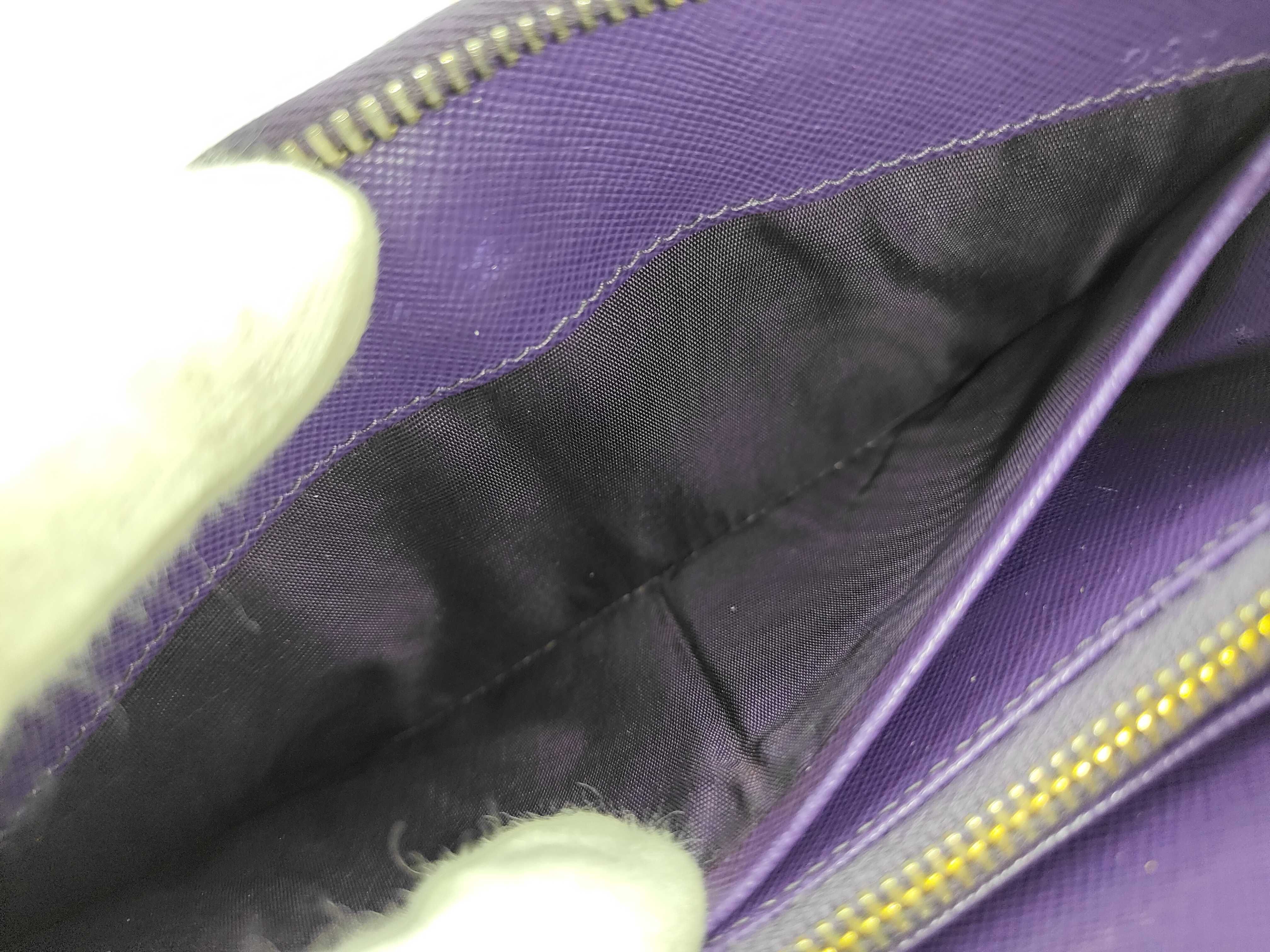 Saffiano Long Wallet Viola — view 13