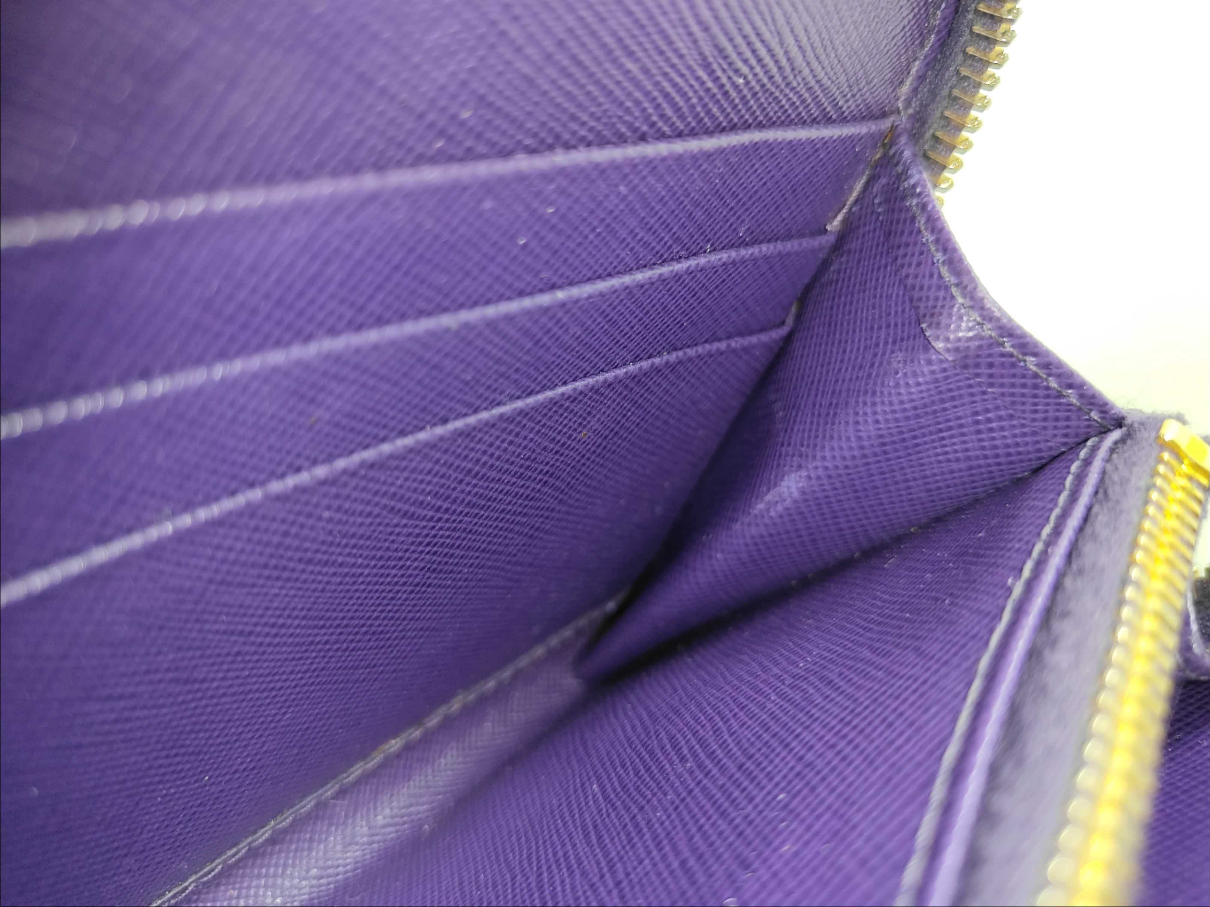 Saffiano Long Wallet Viola — view 14