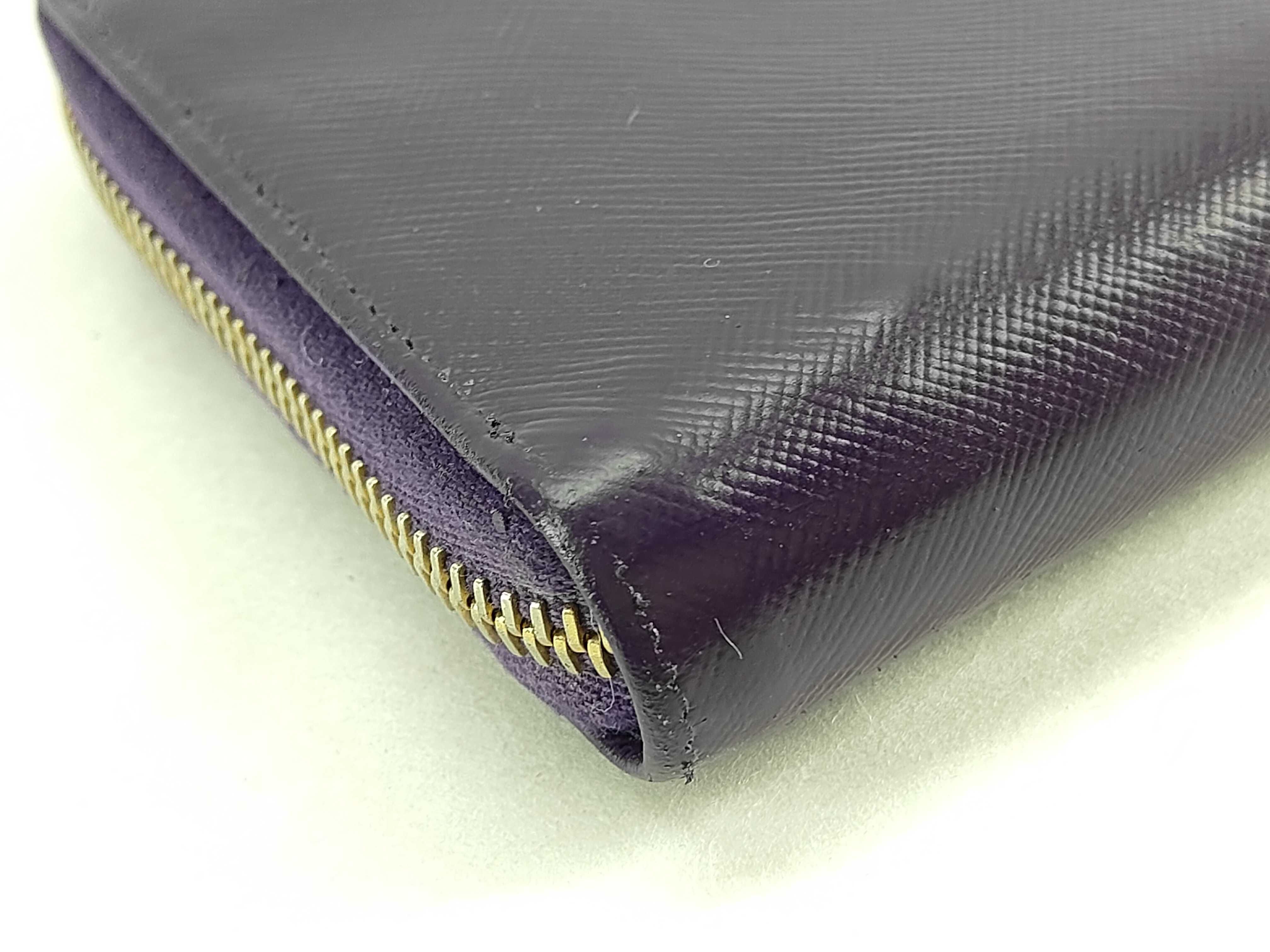 Saffiano Long Wallet Viola — view 3