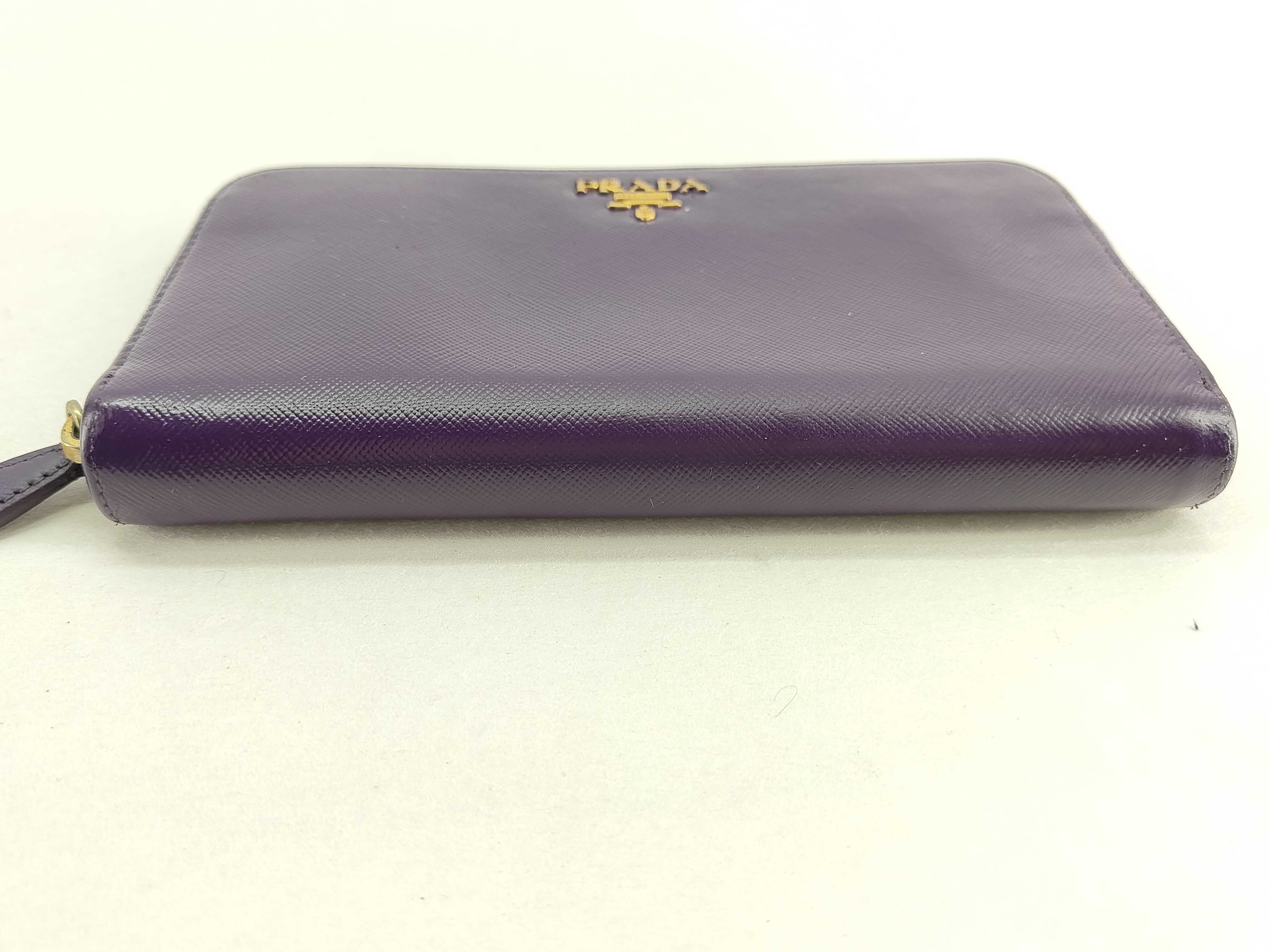 Saffiano Long Wallet Viola — view 4