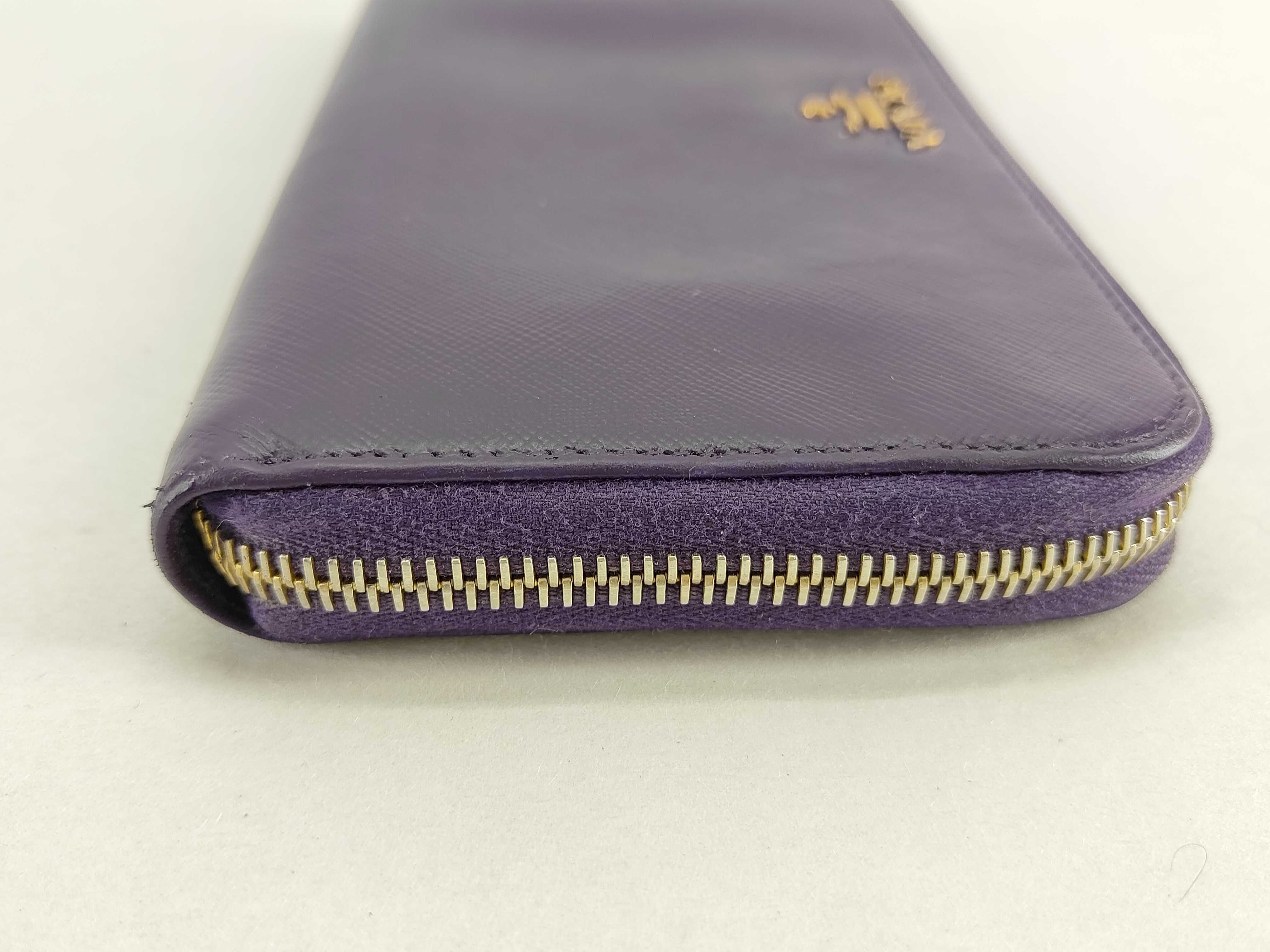 Saffiano Long Wallet Viola — view 5