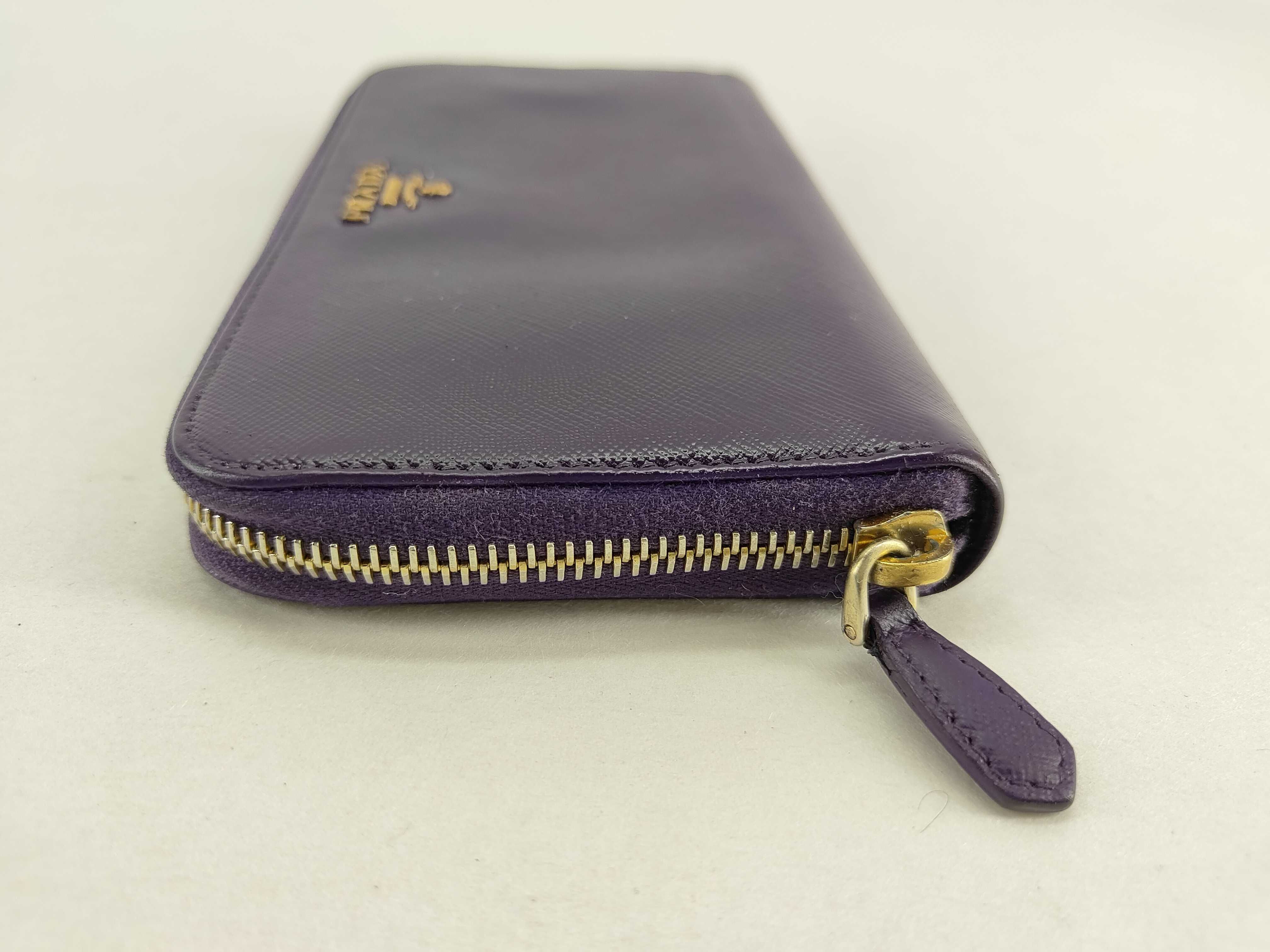 Saffiano Long Wallet Viola — view 7