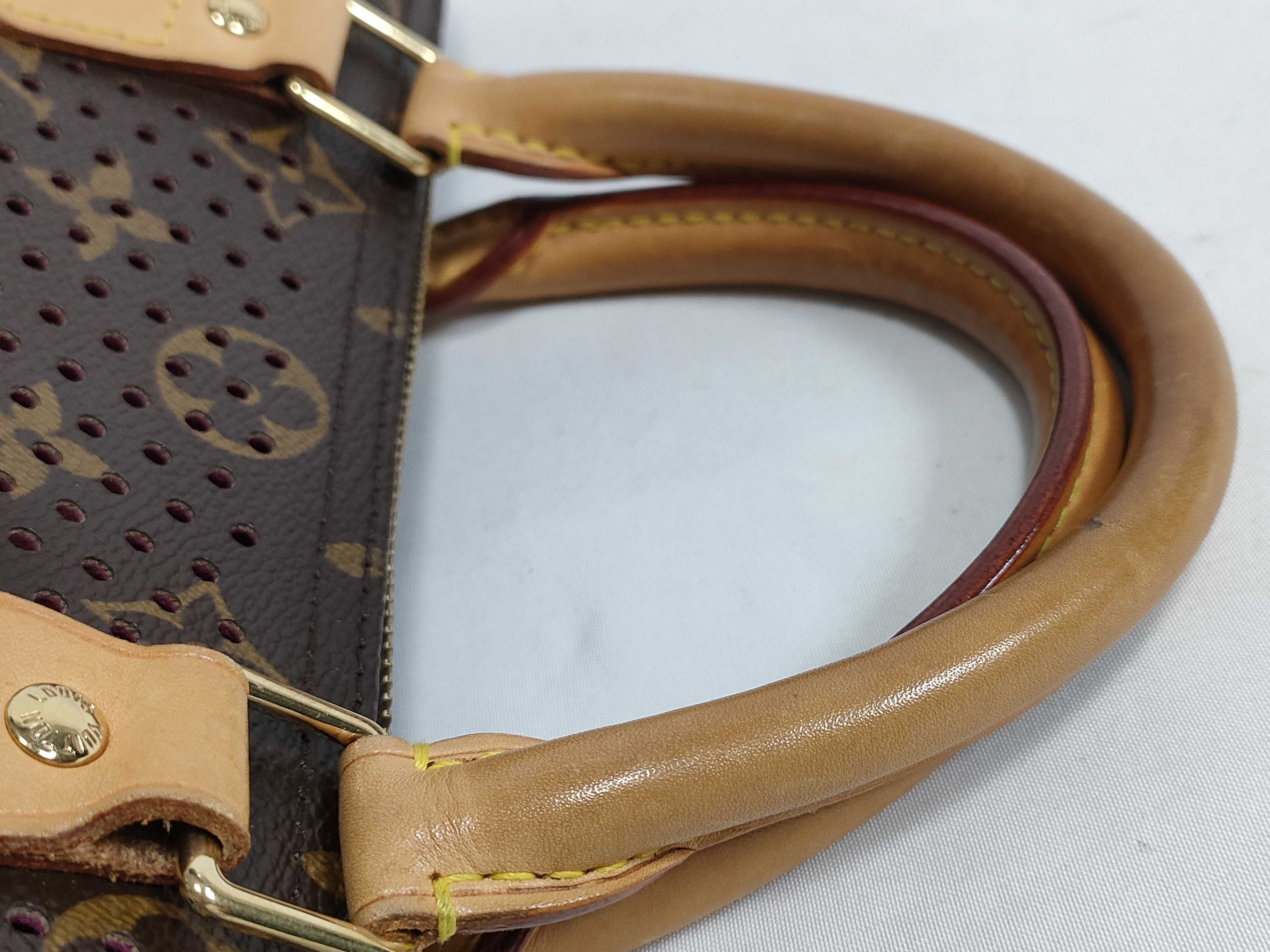 Monogram Louis Vuitton Monogram Perforated Speedy 30 M95180 Handbag (Serial number unknown) — view 3