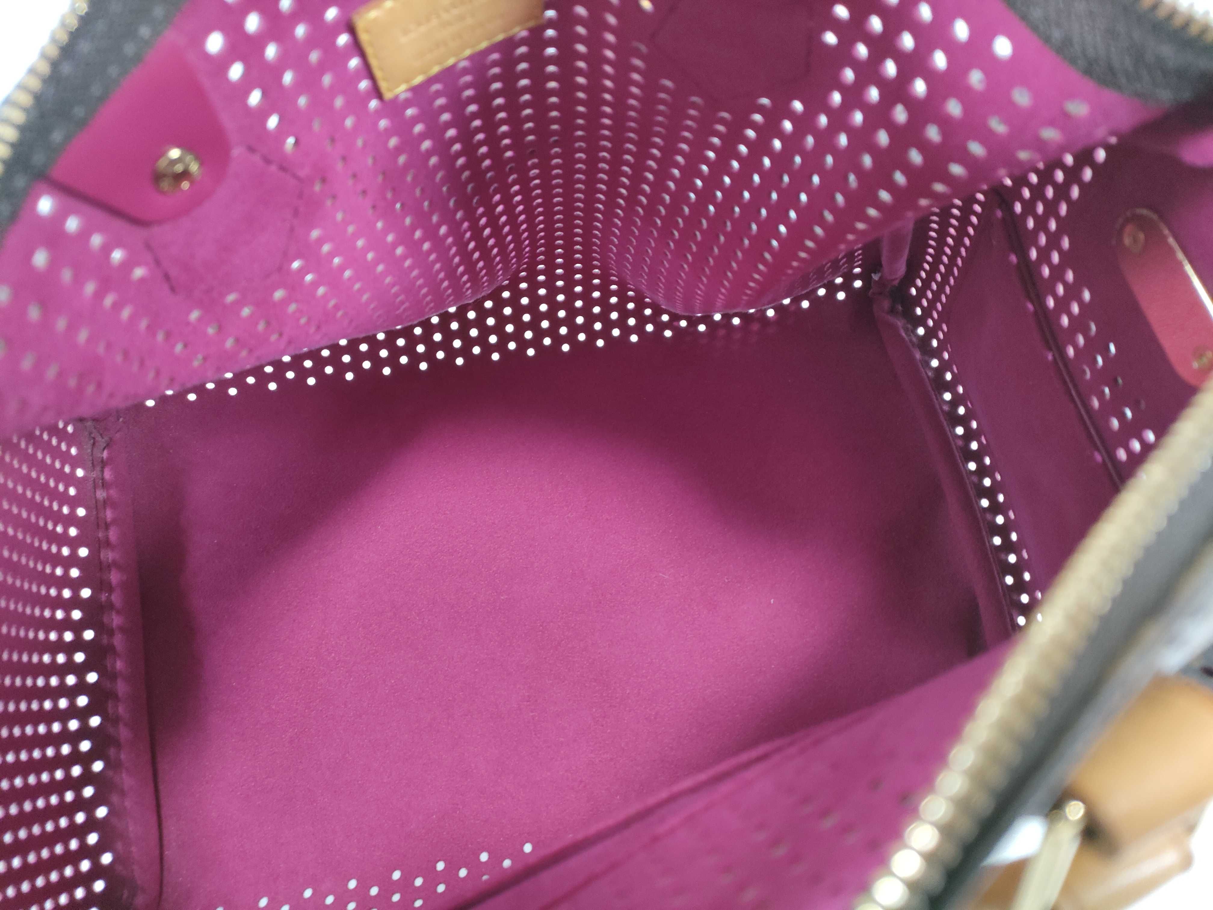 Monogram Louis Vuitton Monogram Perforated Speedy 30 M95180 Handbag (Serial number unknown) — view 10