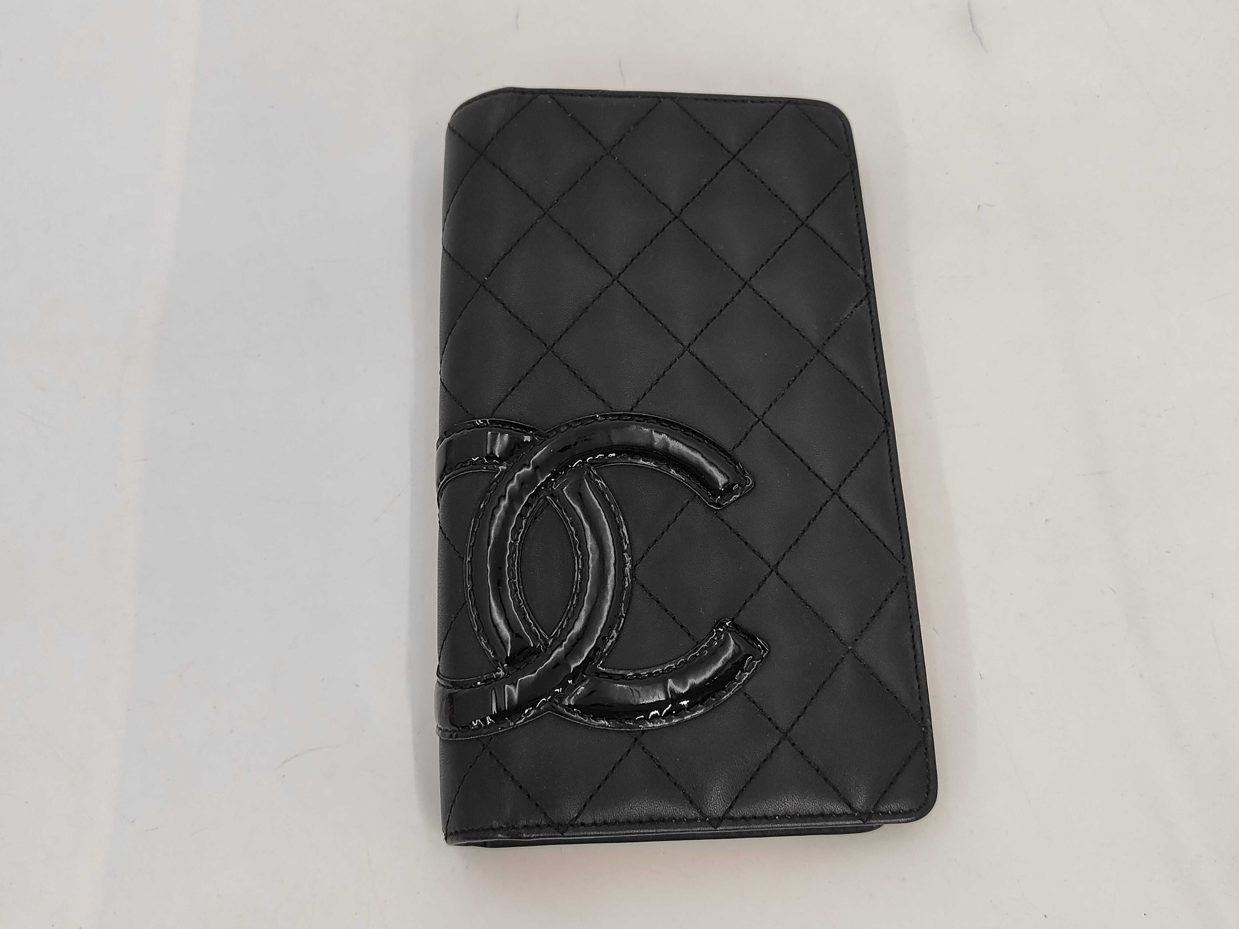 Cambon Line Lambskin Long Wallet