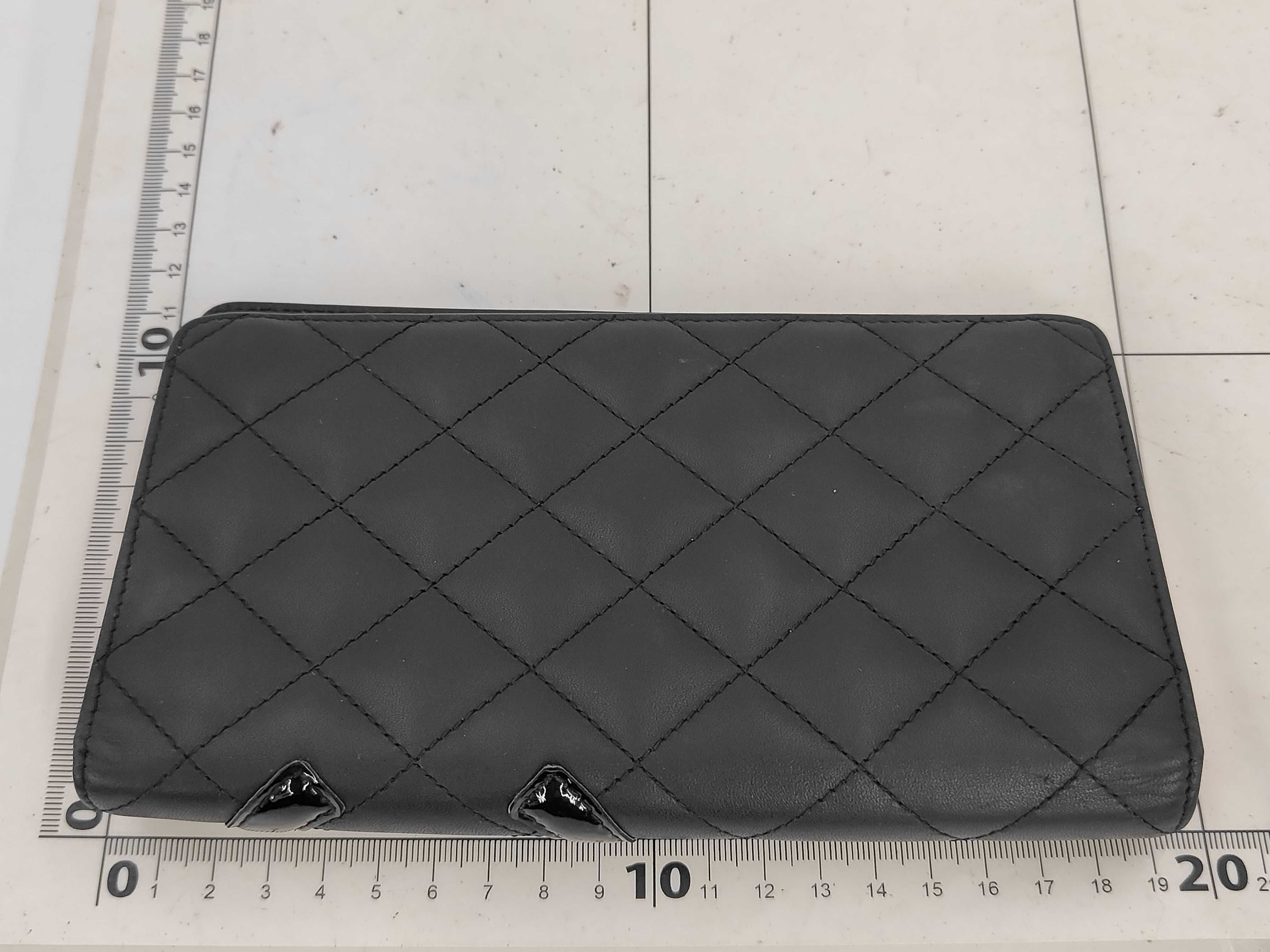 Cambon Line Lambskin Long Wallet — view 2