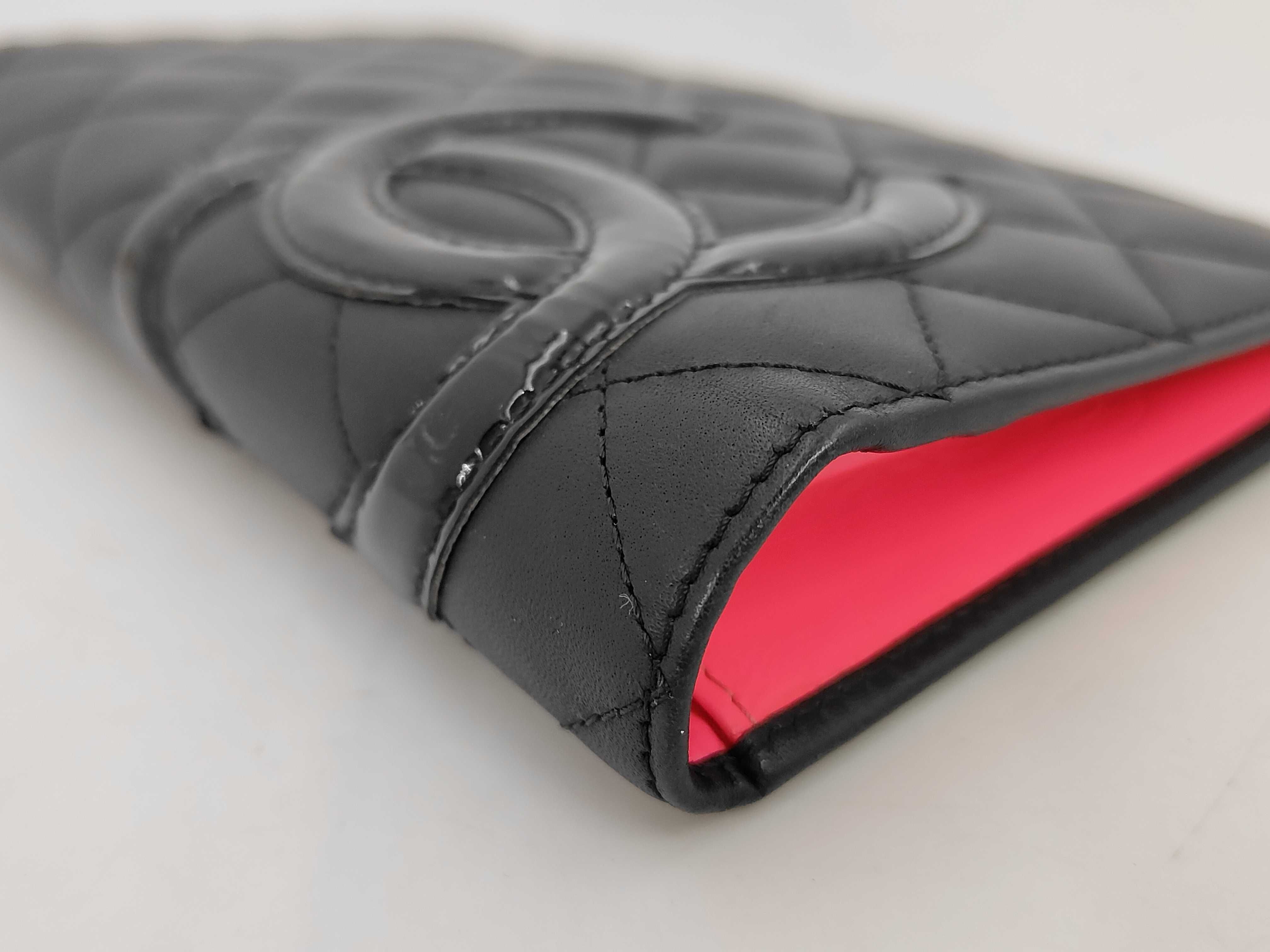 Cambon Line Lambskin Long Wallet — view 3
