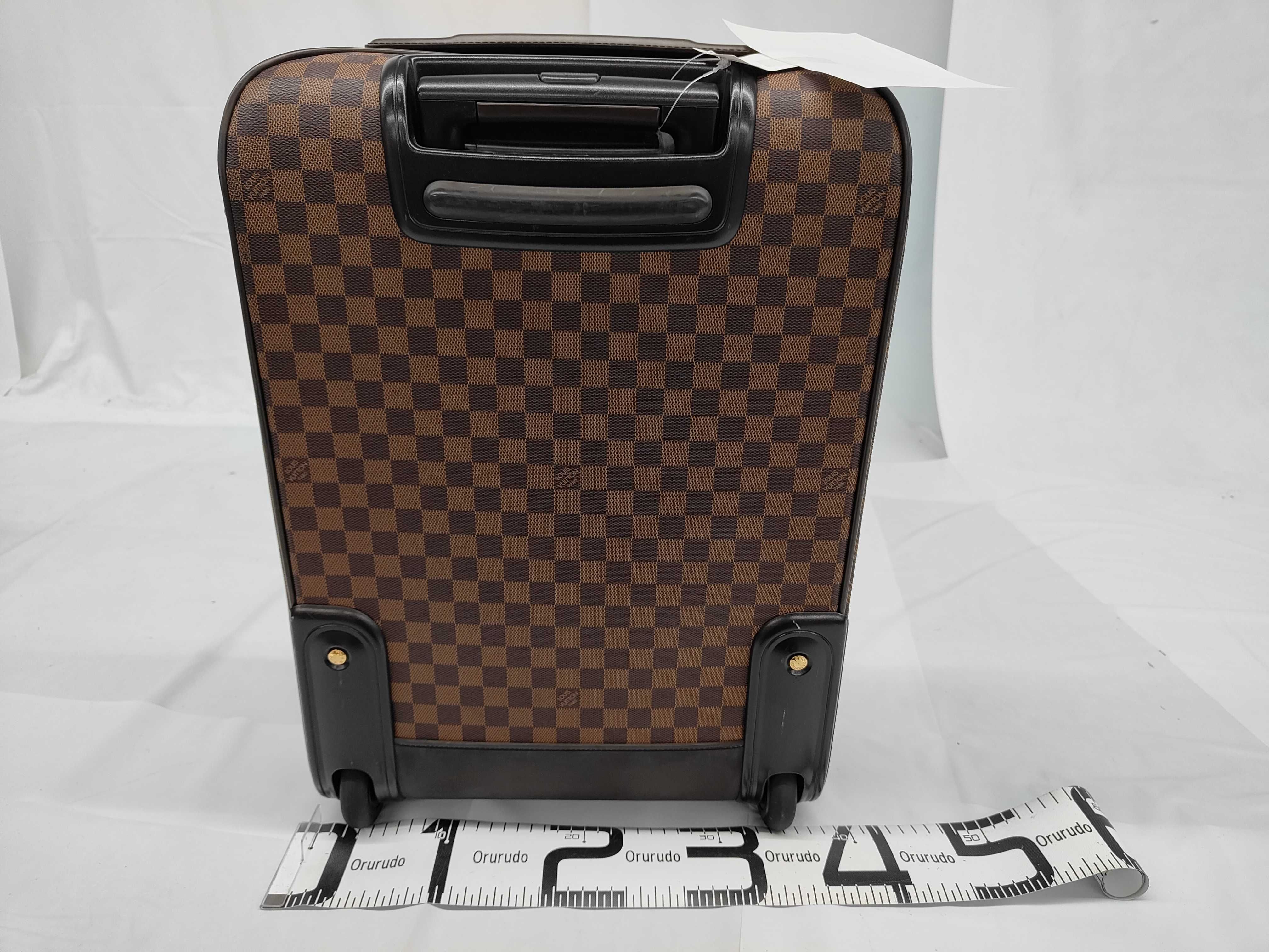 Damier Pegase 55 N23294 SR3140 Brown Carry Bag — view 2