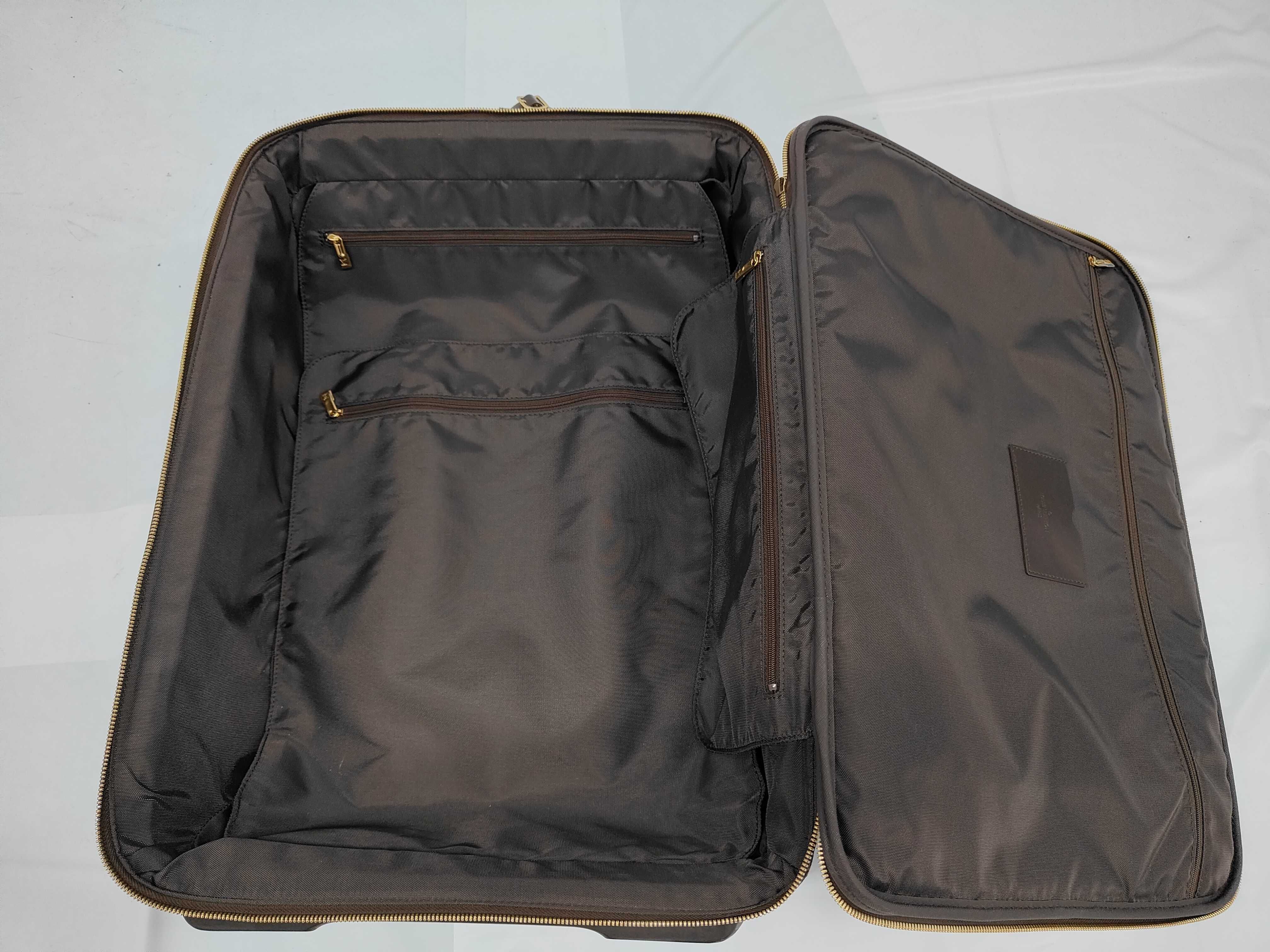 Damier Pegase 55 N23294 SR3140 Brown Carry Bag — view 11