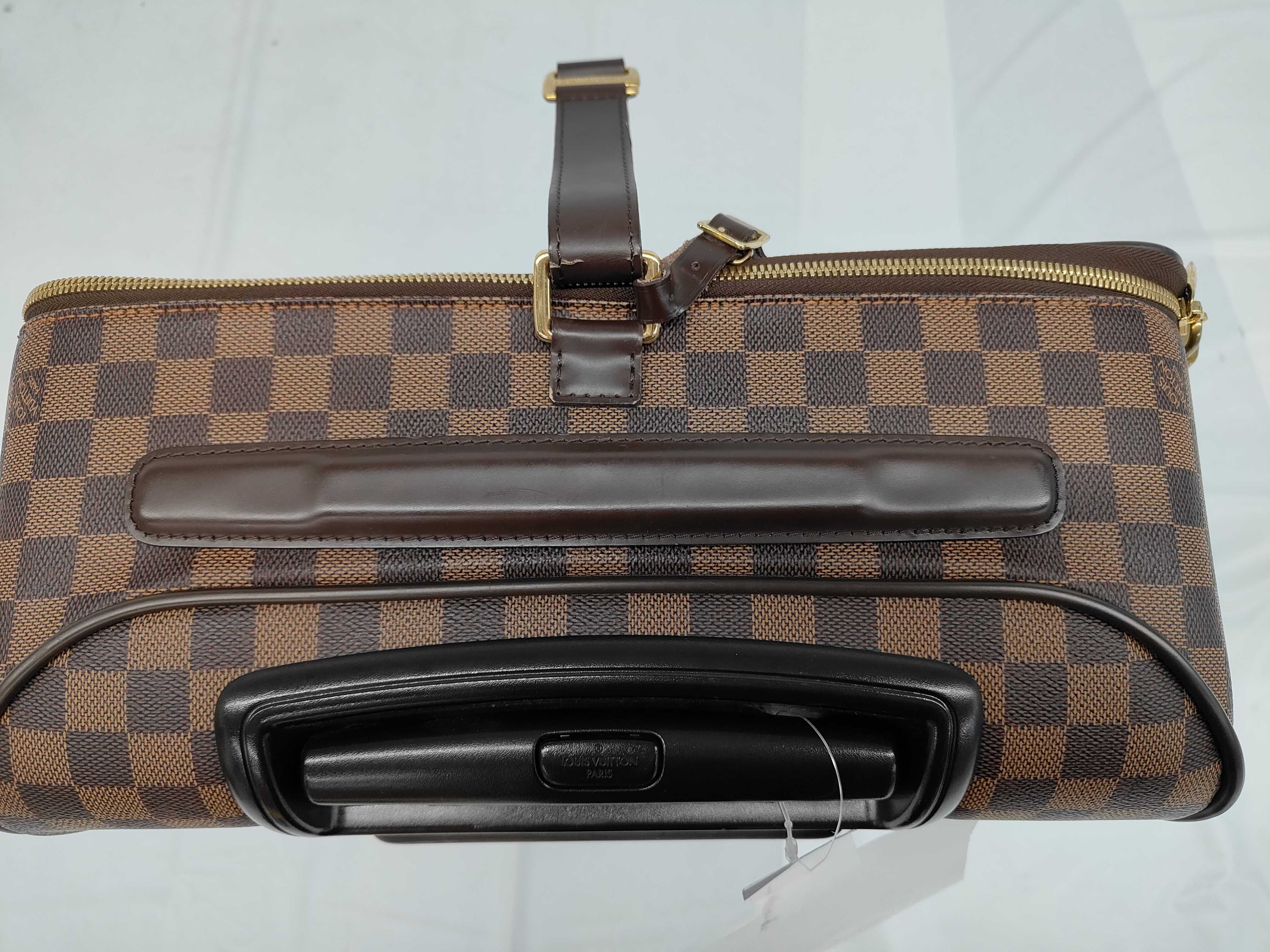 Damier Pegase 55 N23294 SR3140 Brown Carry Bag — view 4