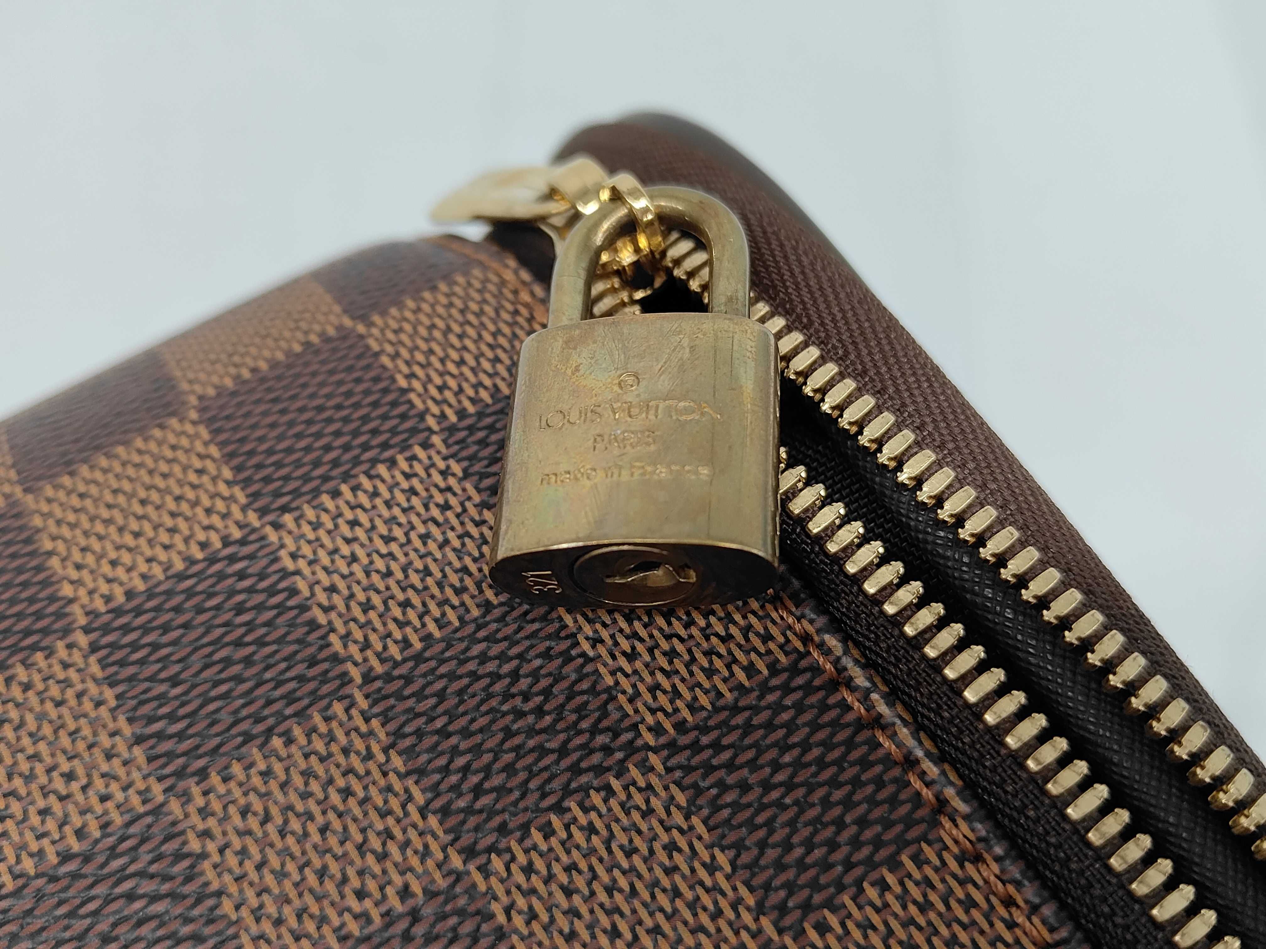 Damier Pegase 55 N23294 SR3140 Brown Carry Bag — view 6