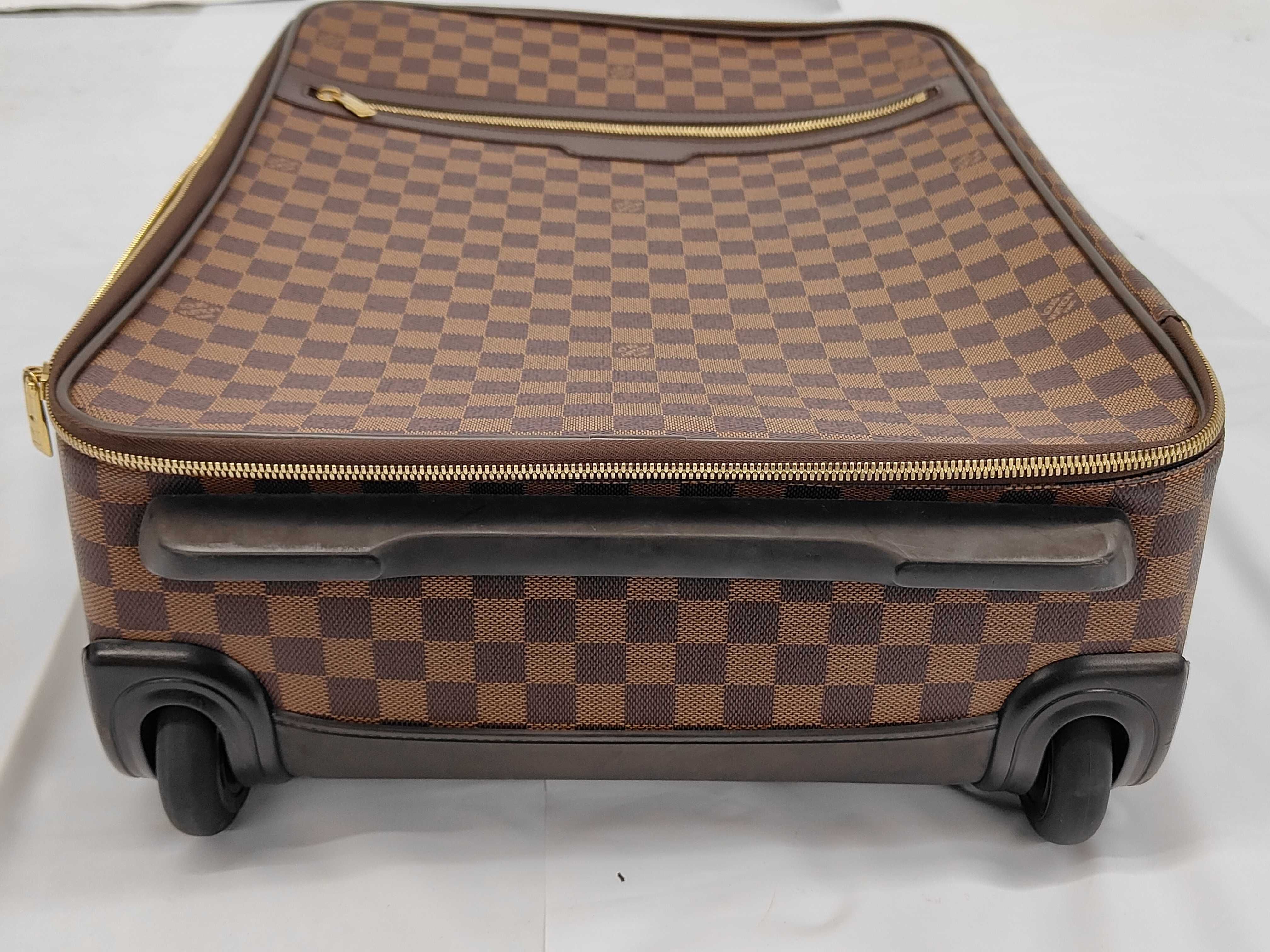 Damier Pegase 55 N23294 SR3140 Brown Carry Bag — view 10