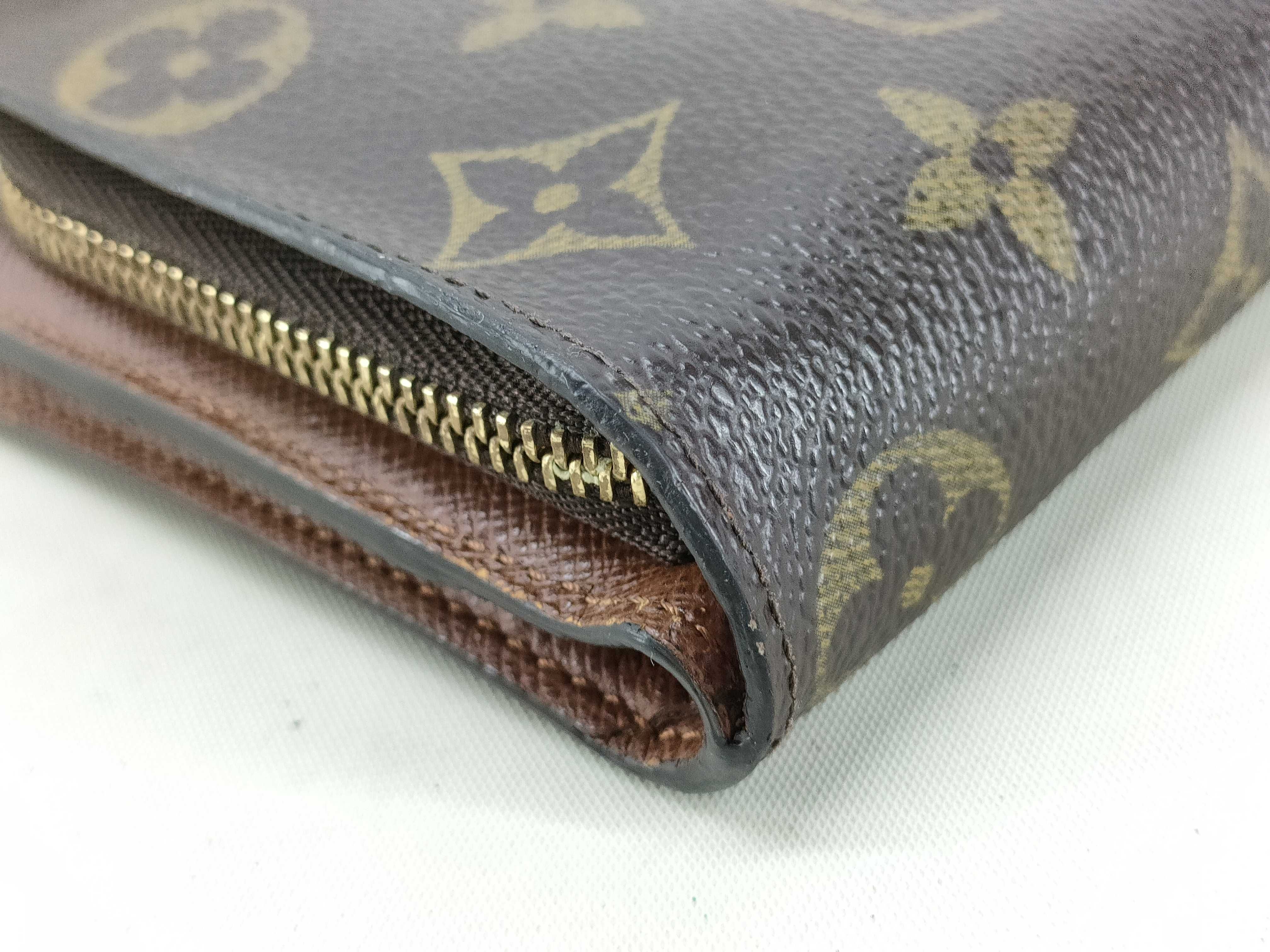 Monogram Louis Vuitton M61667 Monogram Compact Zip Bi-fold Wallet M61667 CT1001 Wallet — view 3