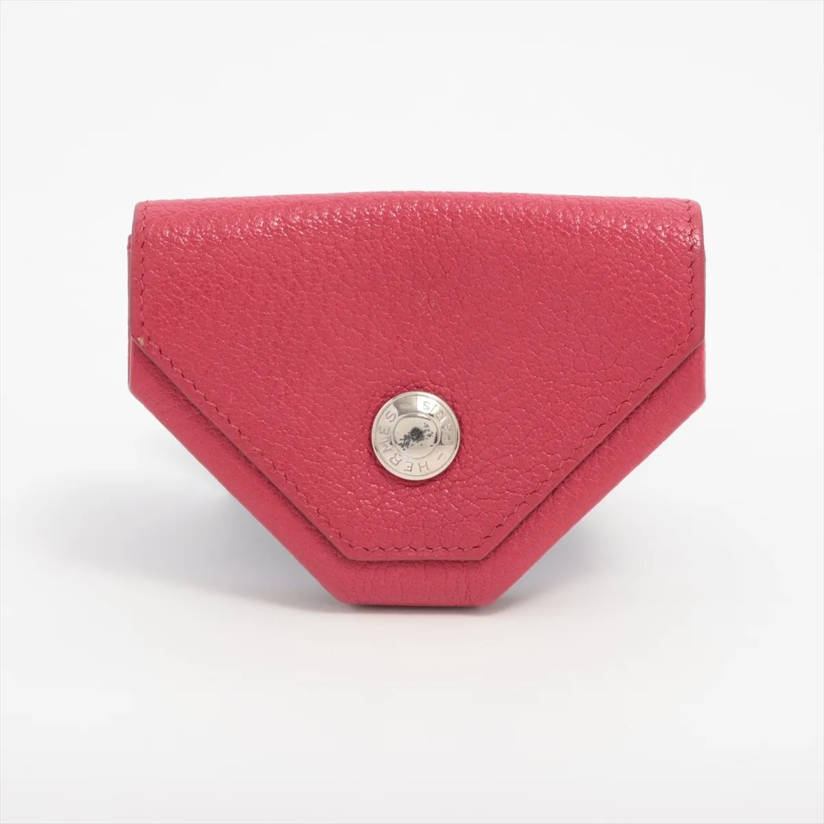 Levain Quatre 24 Chevre Misor Coin Case Pink x Purple Gold x Silver Hardware F:2002 — view 2