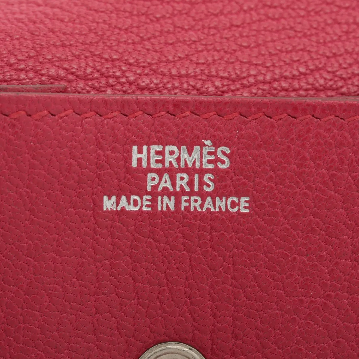 Levain Quatre 24 Chevre Misor Coin Case Pink x Purple Gold x Silver Hardware F:2002 — view 7
