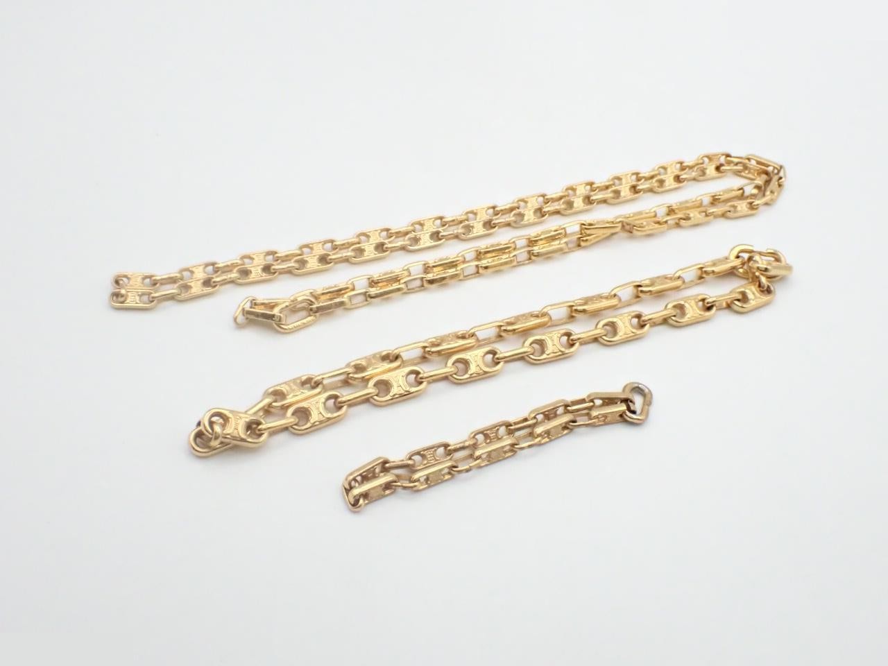 Necklace/Bracelet 3-piece set Necklace x 2 Bracelet x 1