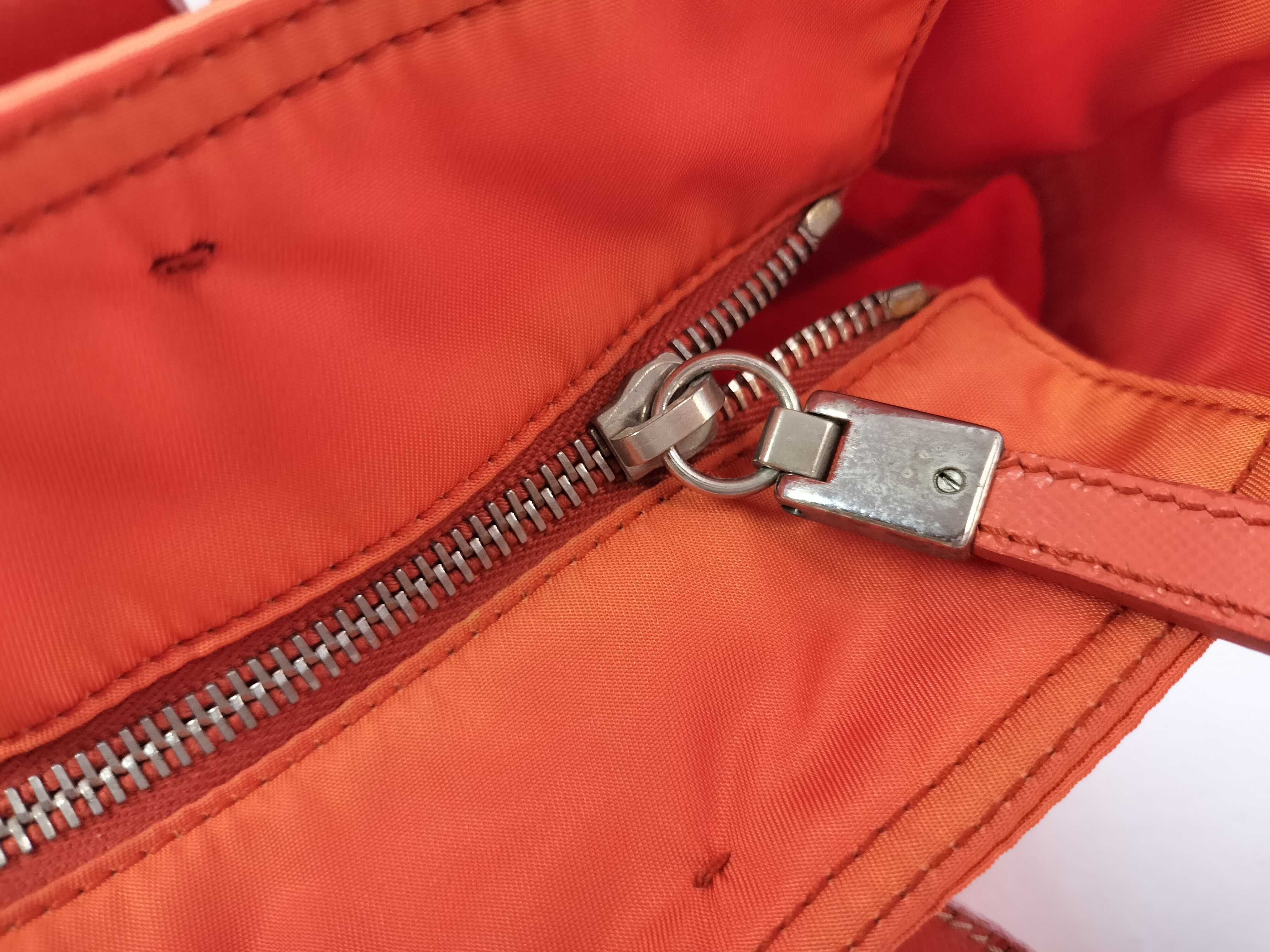 Nylon Prada Saffiano Tote Bag Nylon Triangle Logo Handbag — view 14