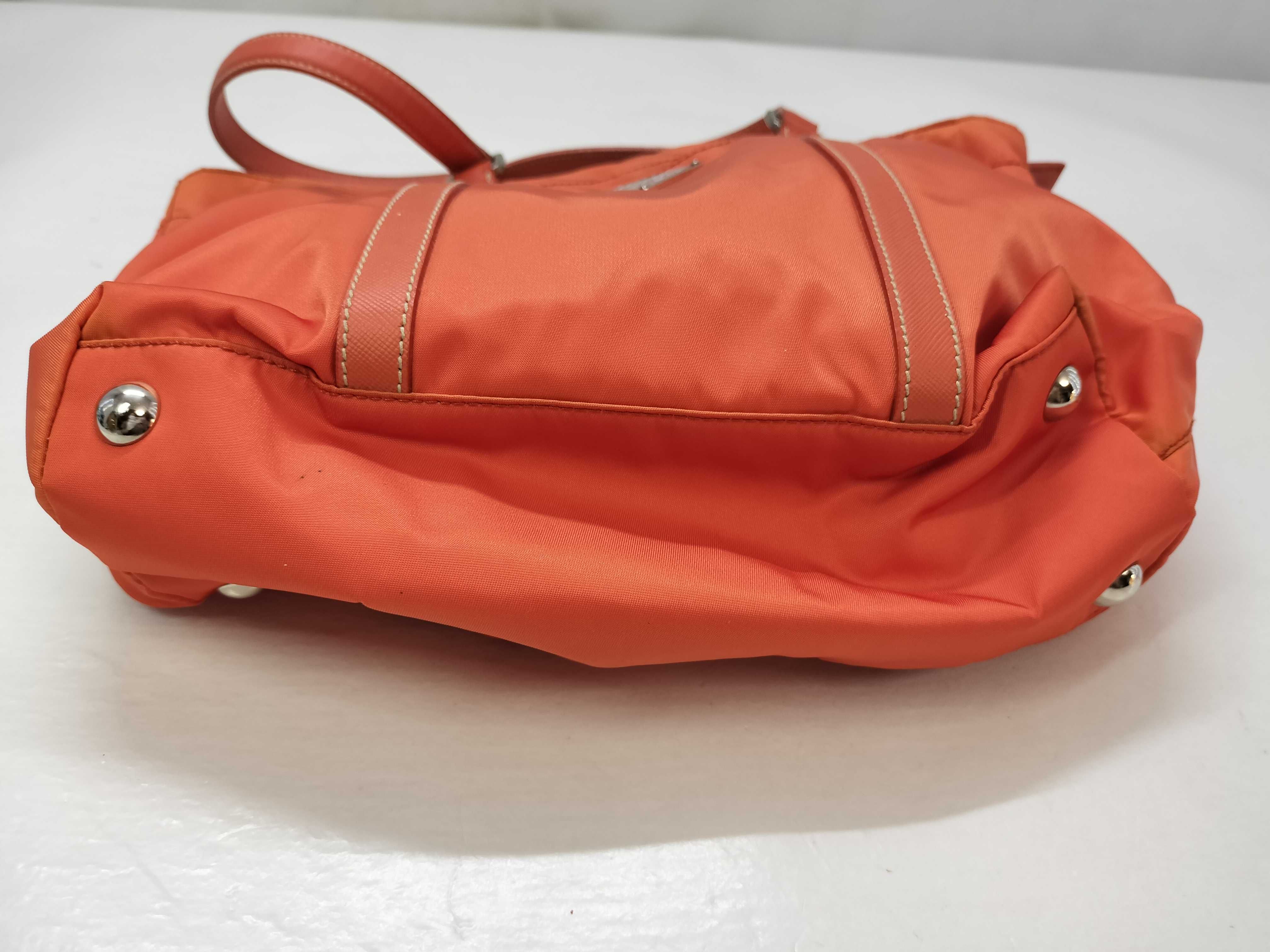 Nylon Prada Saffiano Tote Bag Nylon Triangle Logo Handbag — view 15